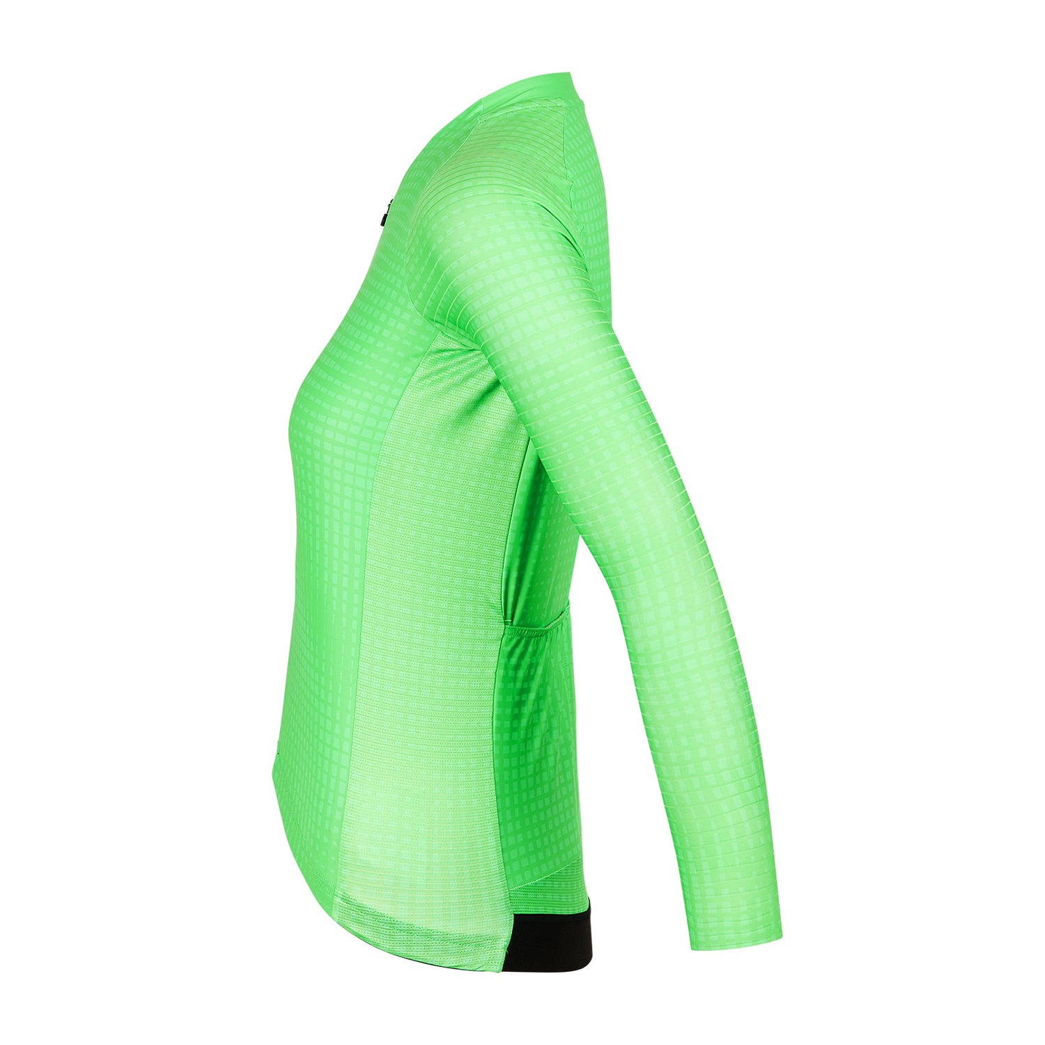 Icon Women's Long Sleeve Jersey Op Art Green
