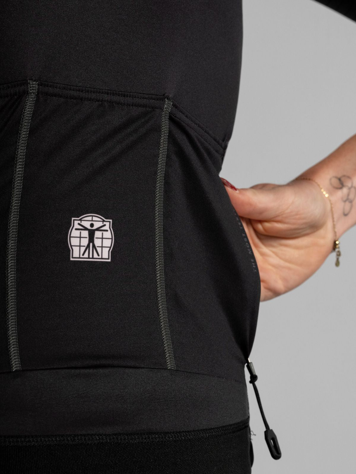 Icon Dames Wielershirt Eclipse Black