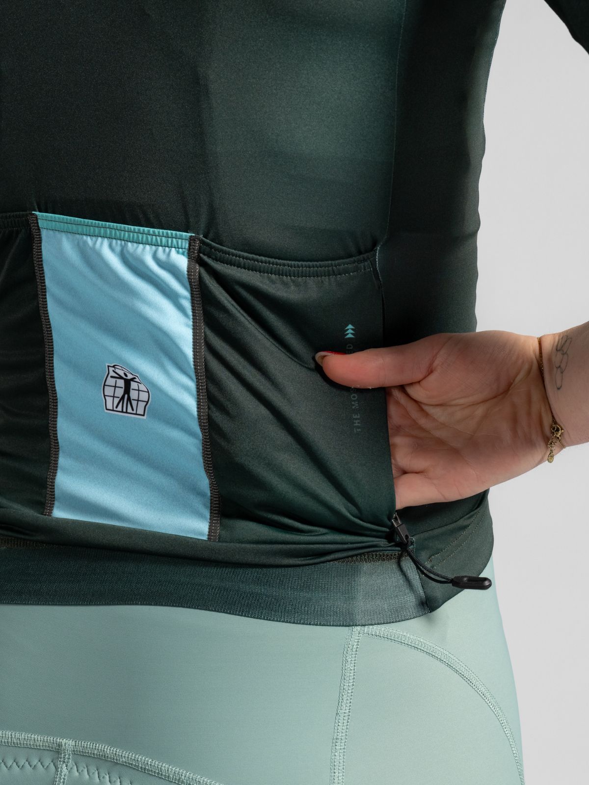 Icon Dames Wielershirt Emerald Green