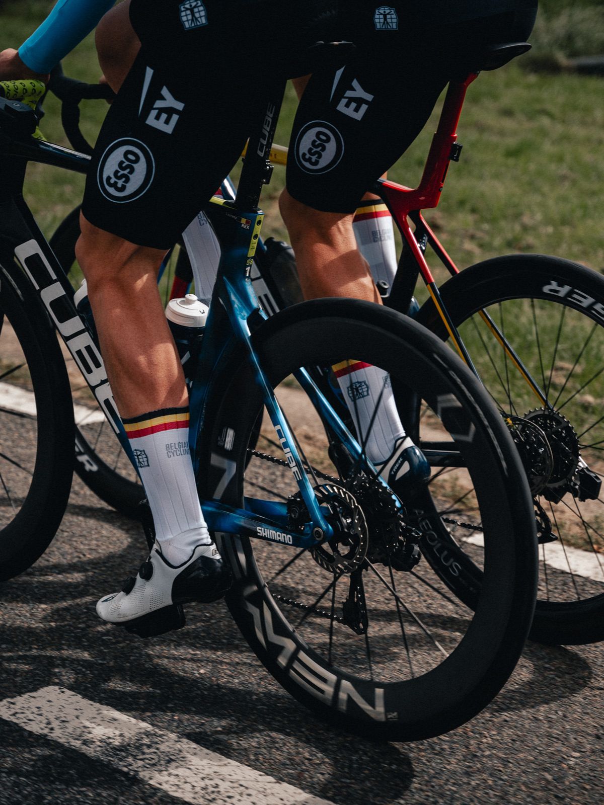 Offizielle Belgian Cycling Aero Socken