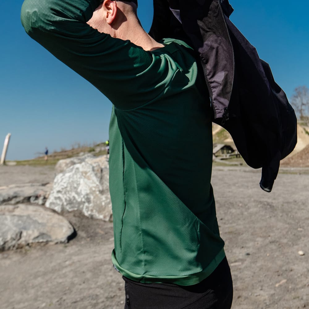 Off-Road Tech Jersey 3/4 Green/Olive