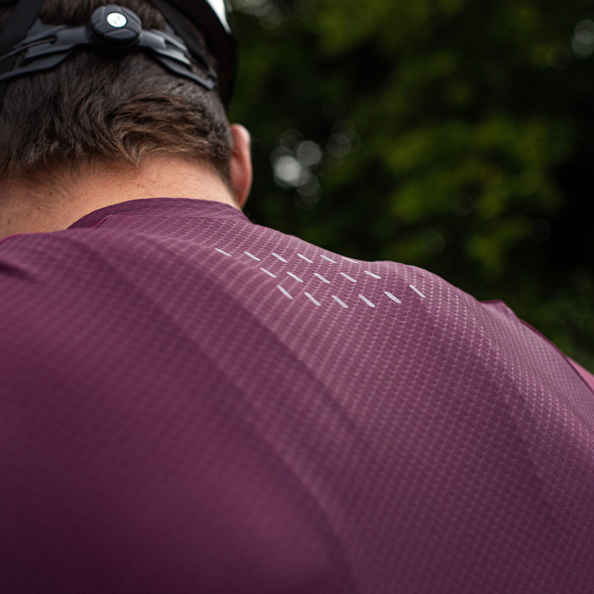 Icon Wielershirt Coldblack Bordeaux