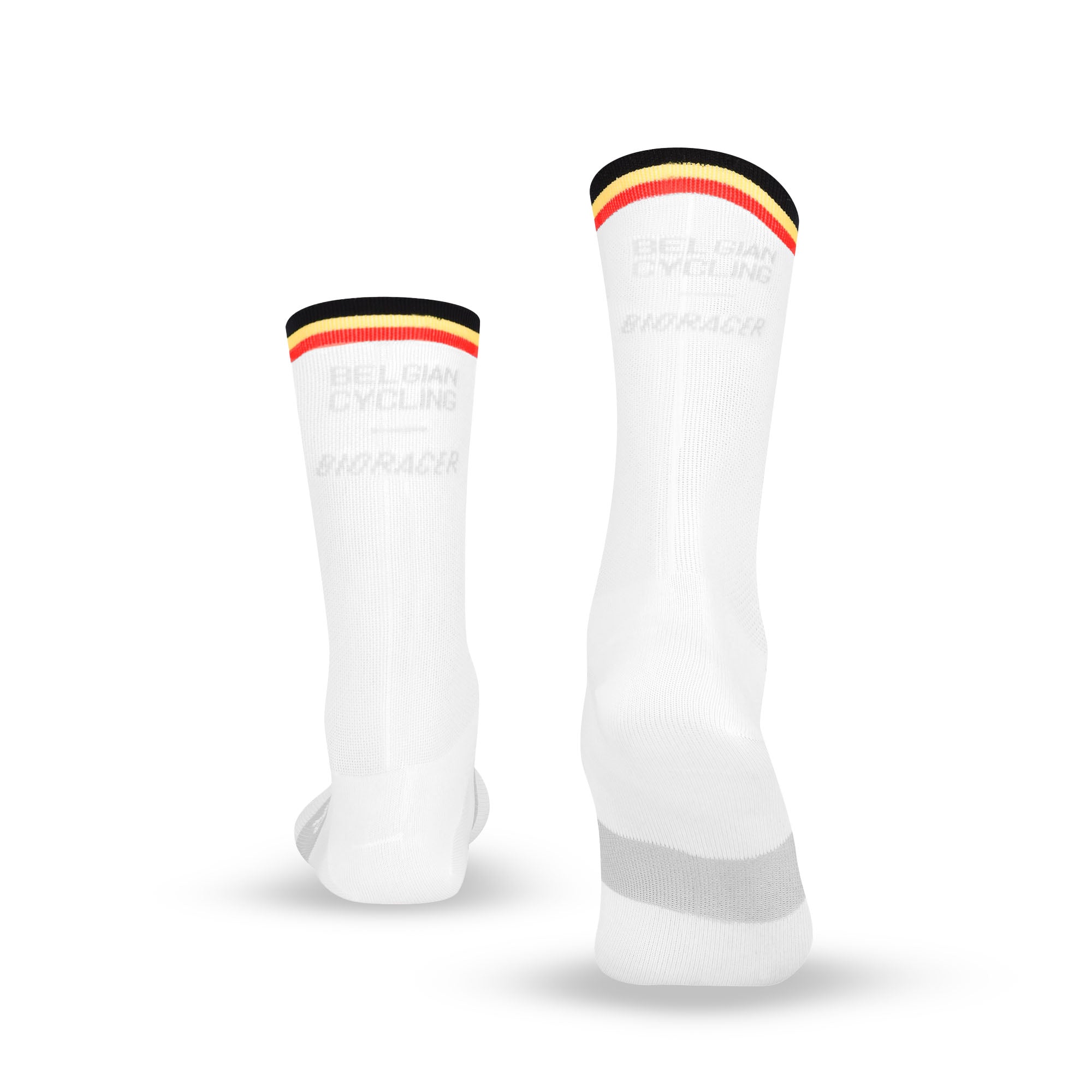 Officiële Belgian Cycling Wielersokken White