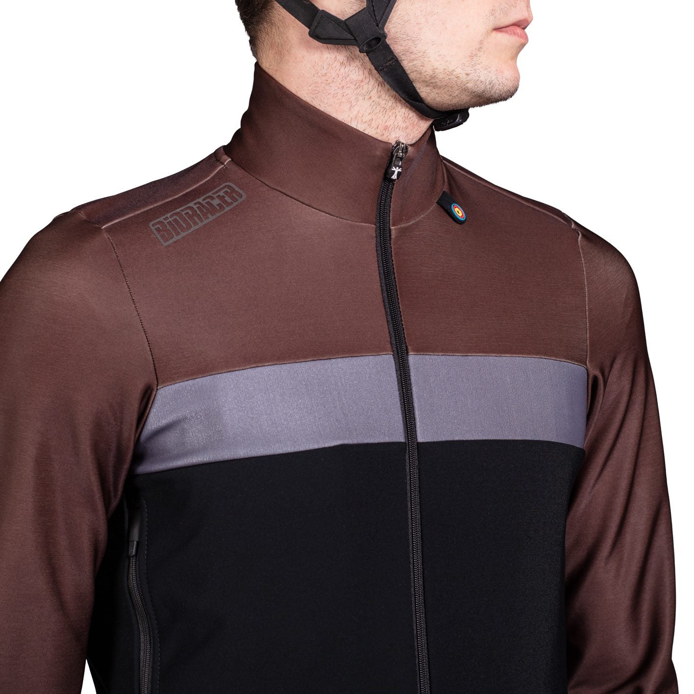 Spitfire Tempest Pixel Jacket Dark Chocolate