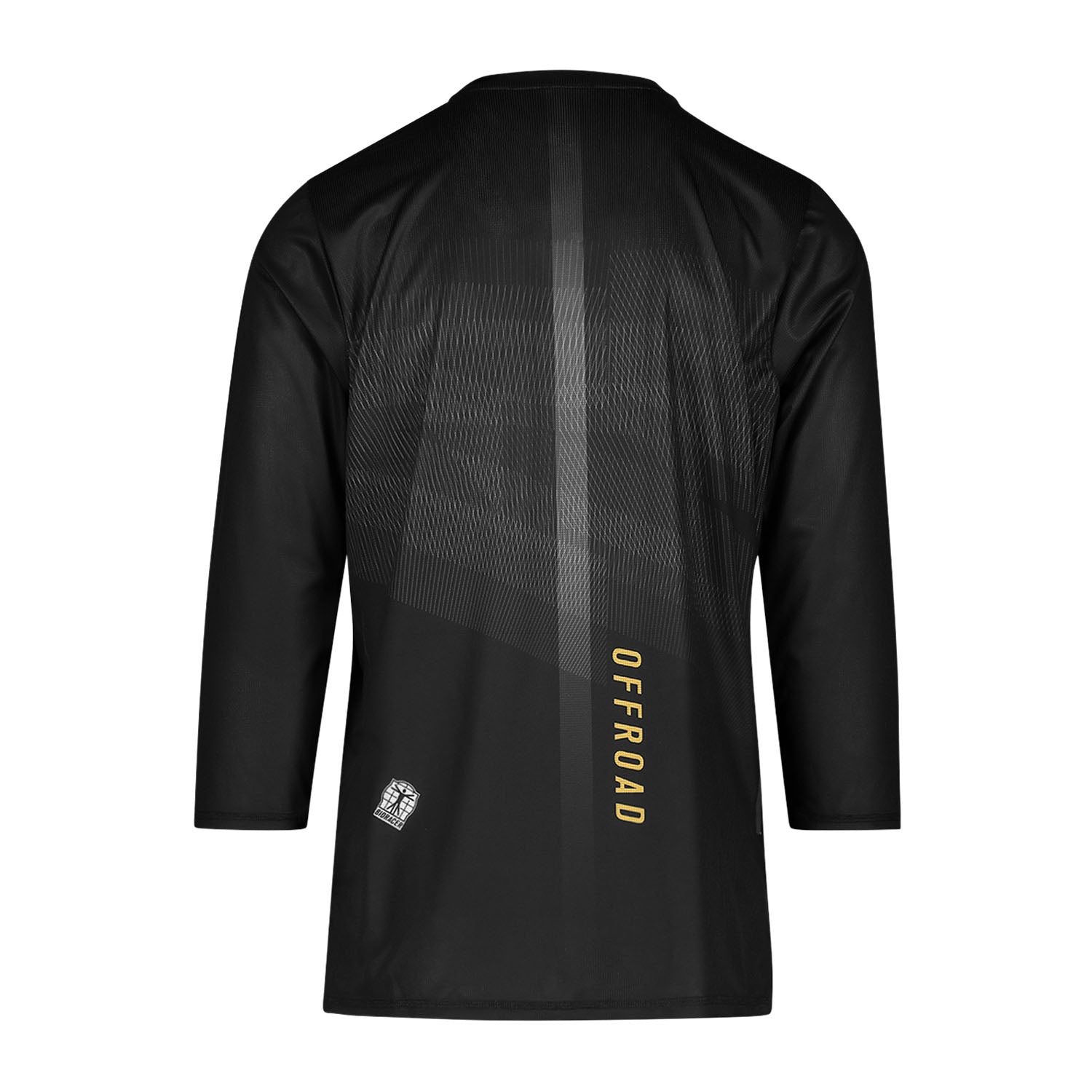 Camiseta de manga 3/4 Off-Road Negro