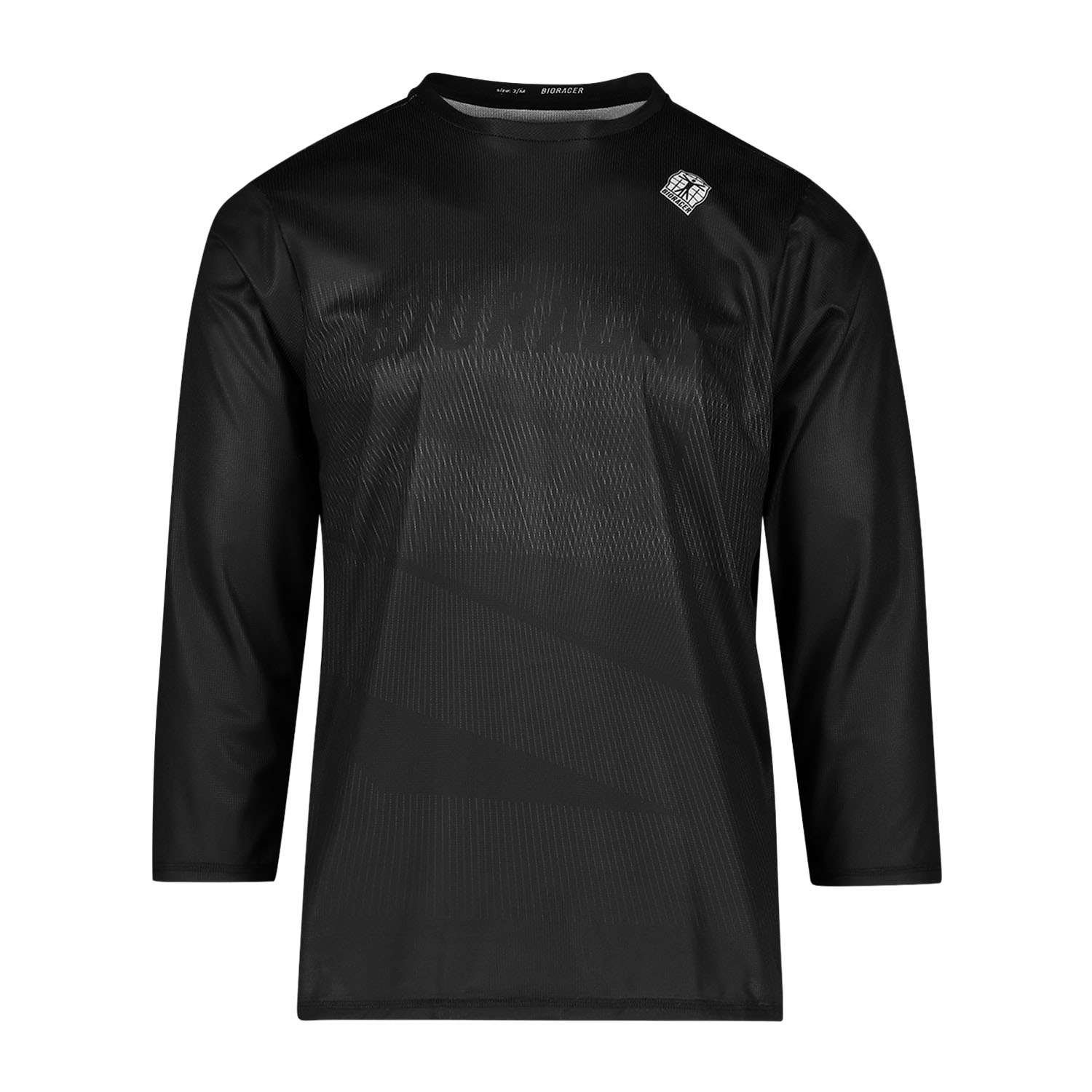 Camiseta de manga 3/4 Off-Road Negro