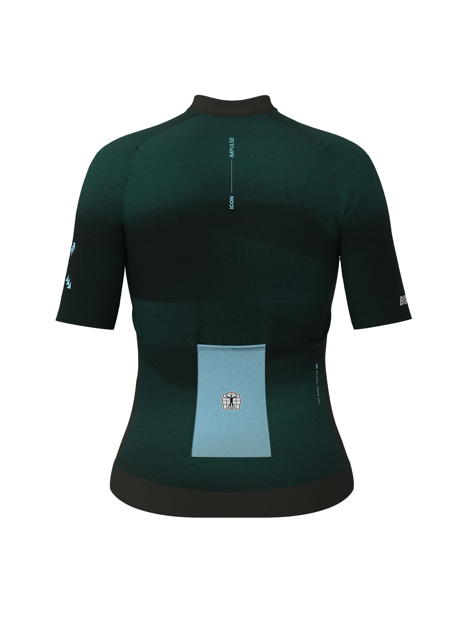Icon Dames Wielershirt Emerald Green