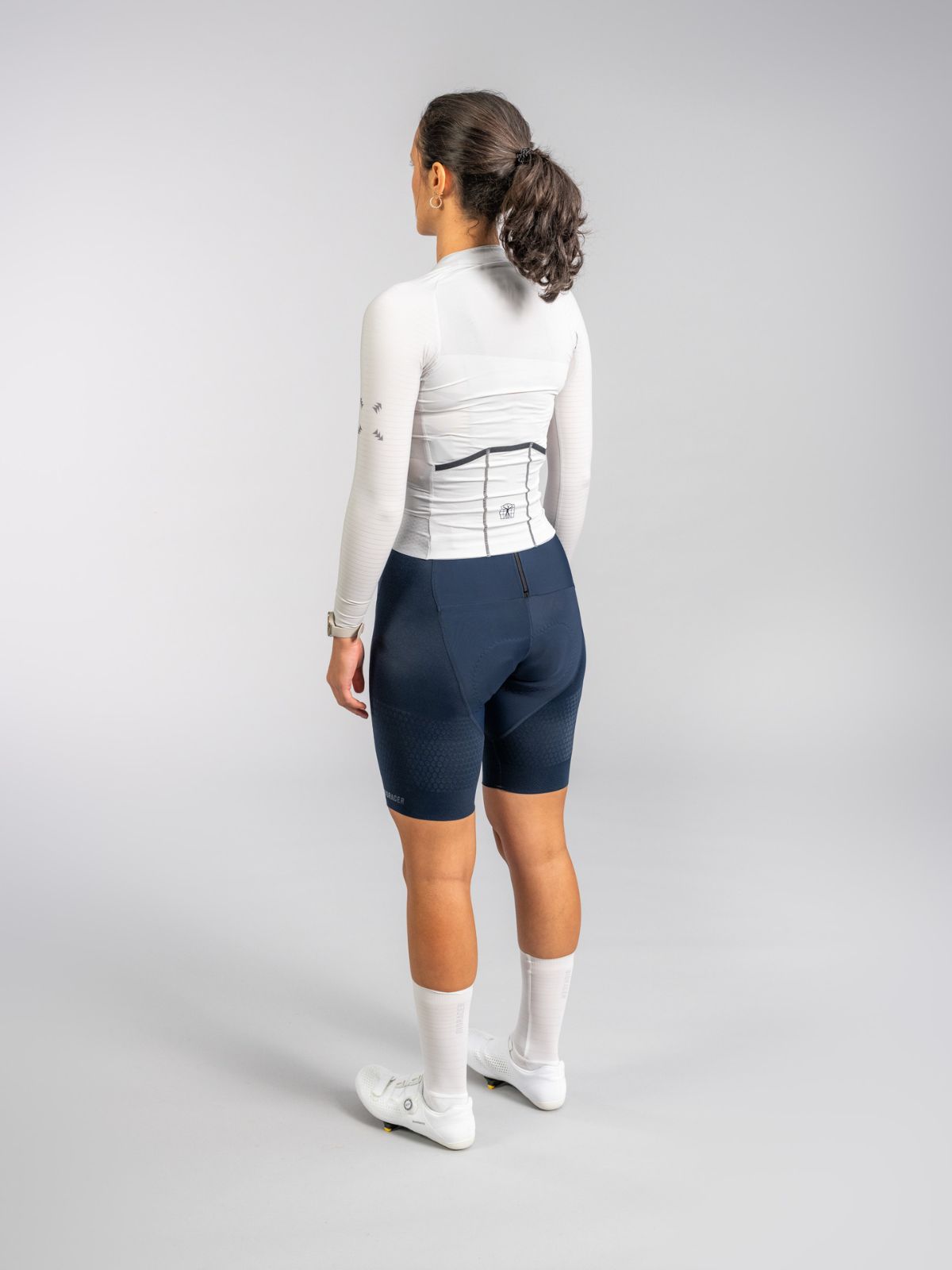 Maillot de manga larga Epic Cool Grey para mujeres
