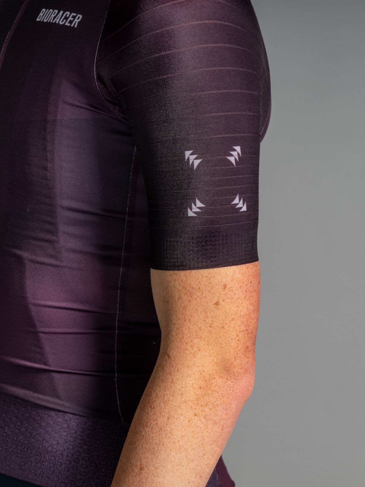 Epic Dames Wielershirt Burgundy Red