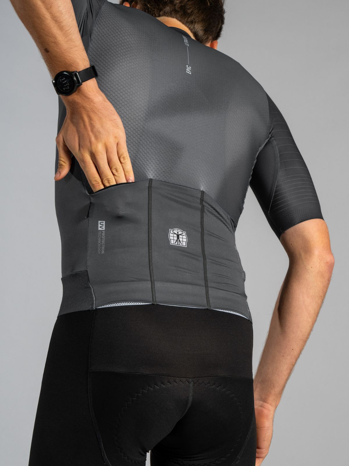 Maillot Epic Ultralight Dusty Charcoal