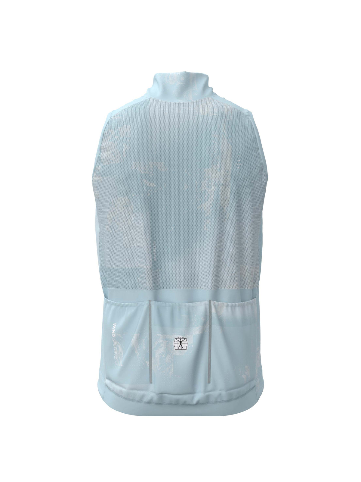 Wind Gilet Static Blue