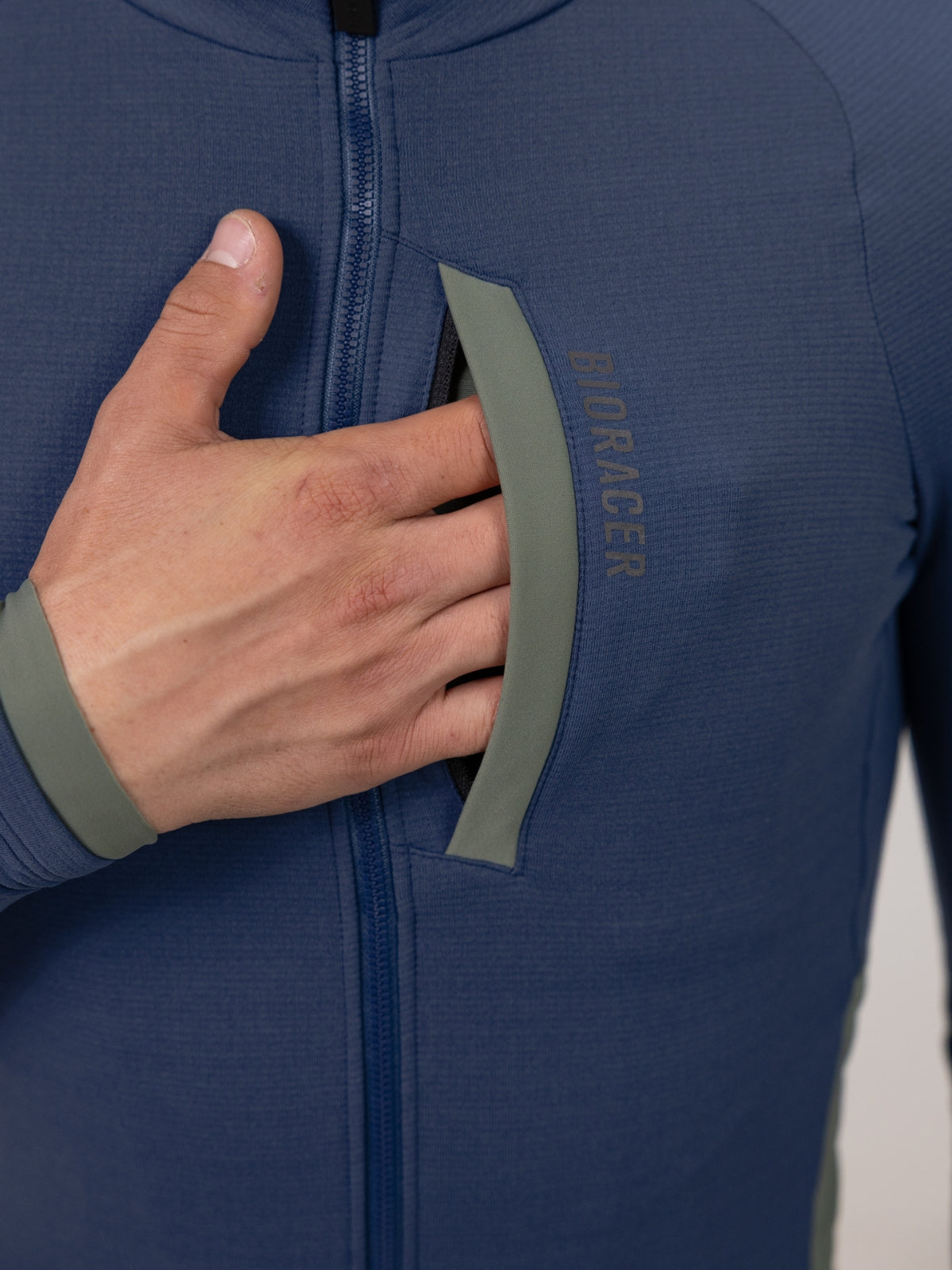Gravel Wielervest Nordic Blue