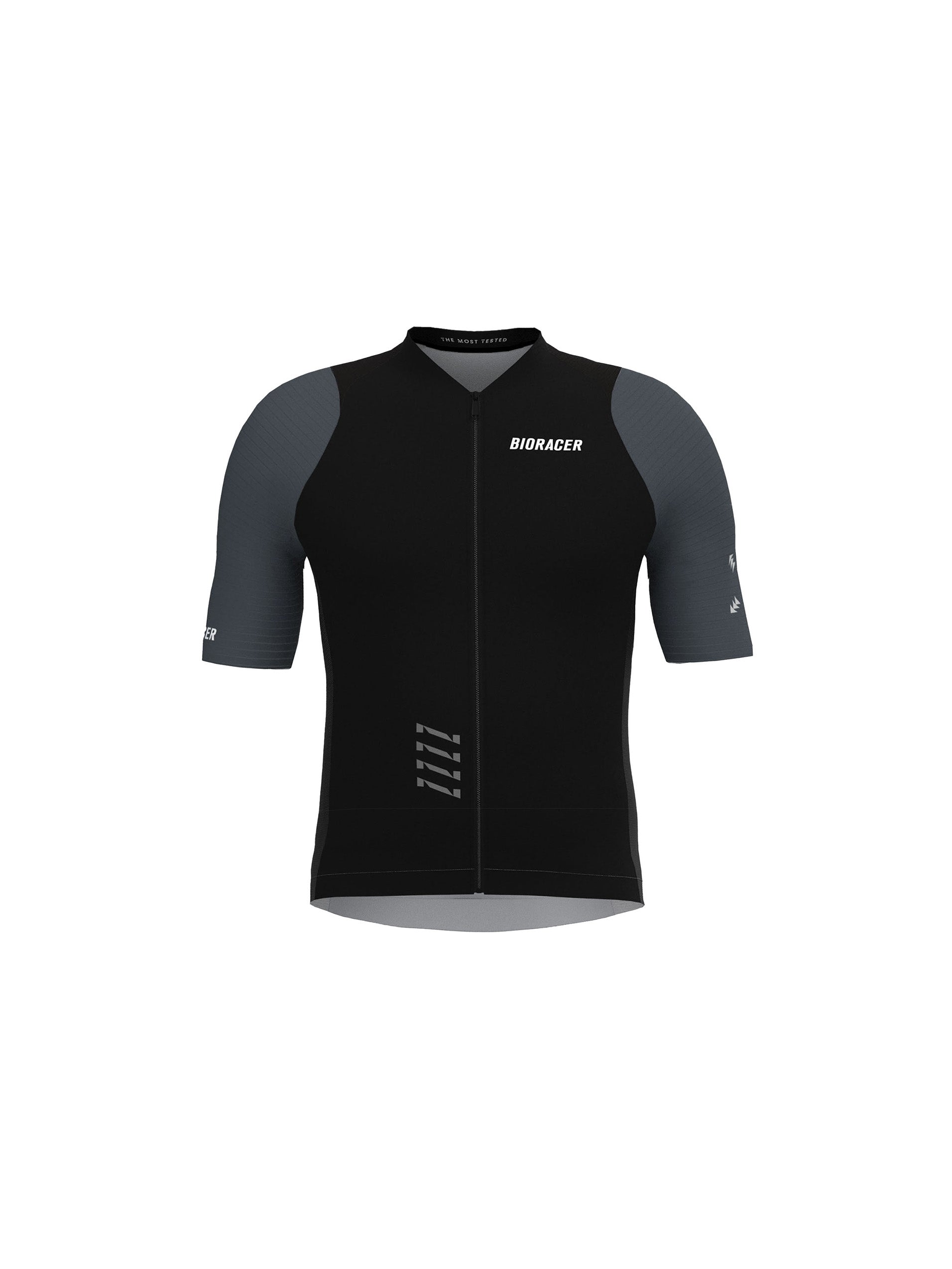 Icon Kids Wielershirt Black – Anthracite