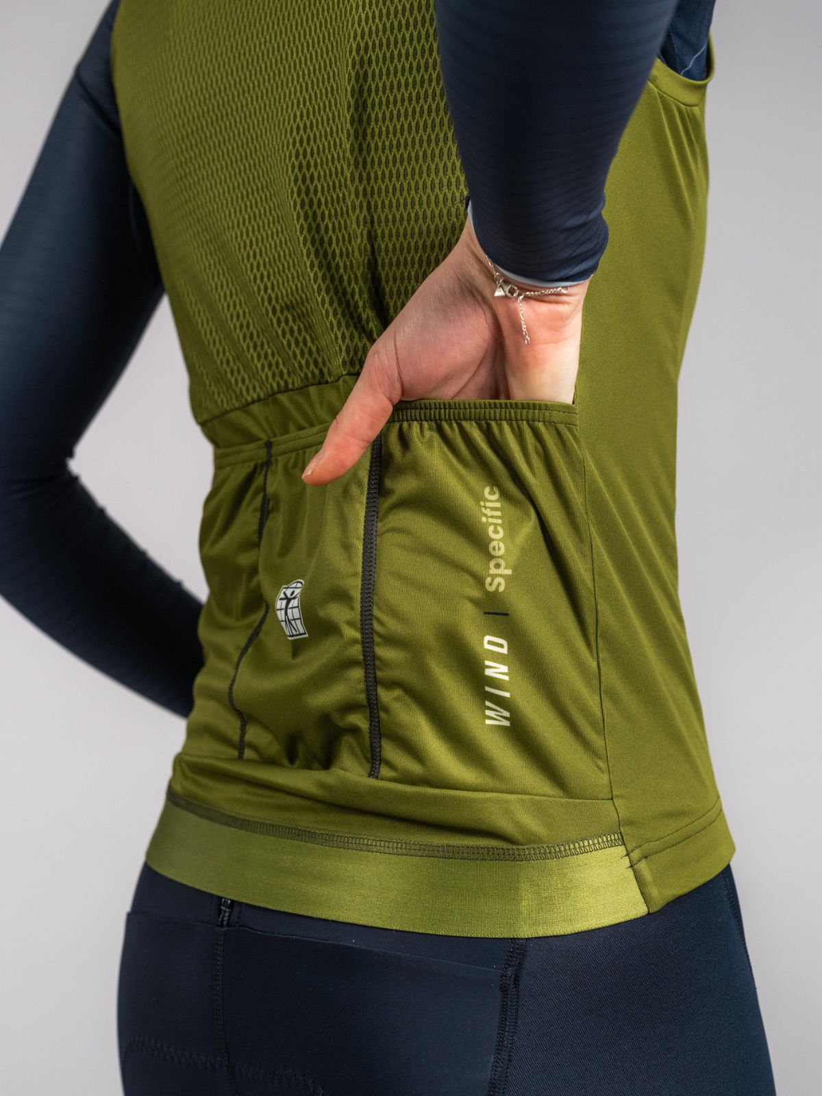 Chaleco Icon Thyme Green para mujeres
