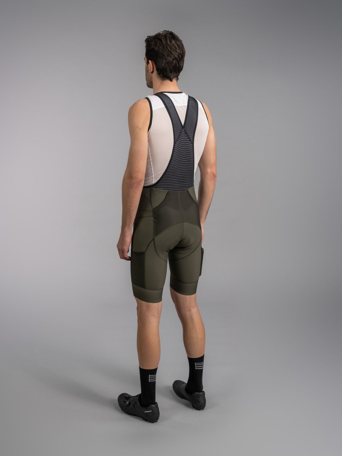 Icon Gravel Bibshorts Olive