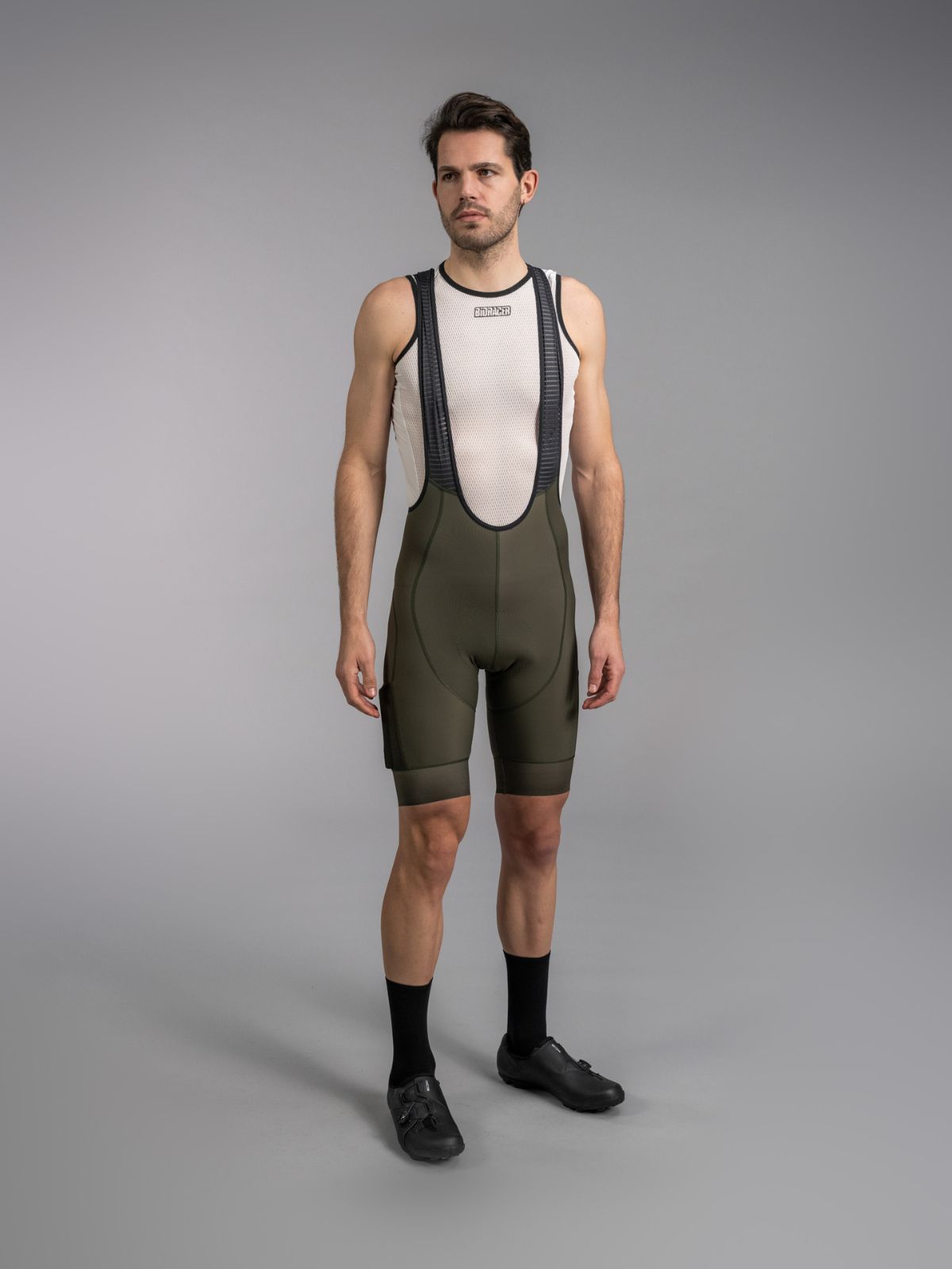 Icon Gravel Bibshorts Olive