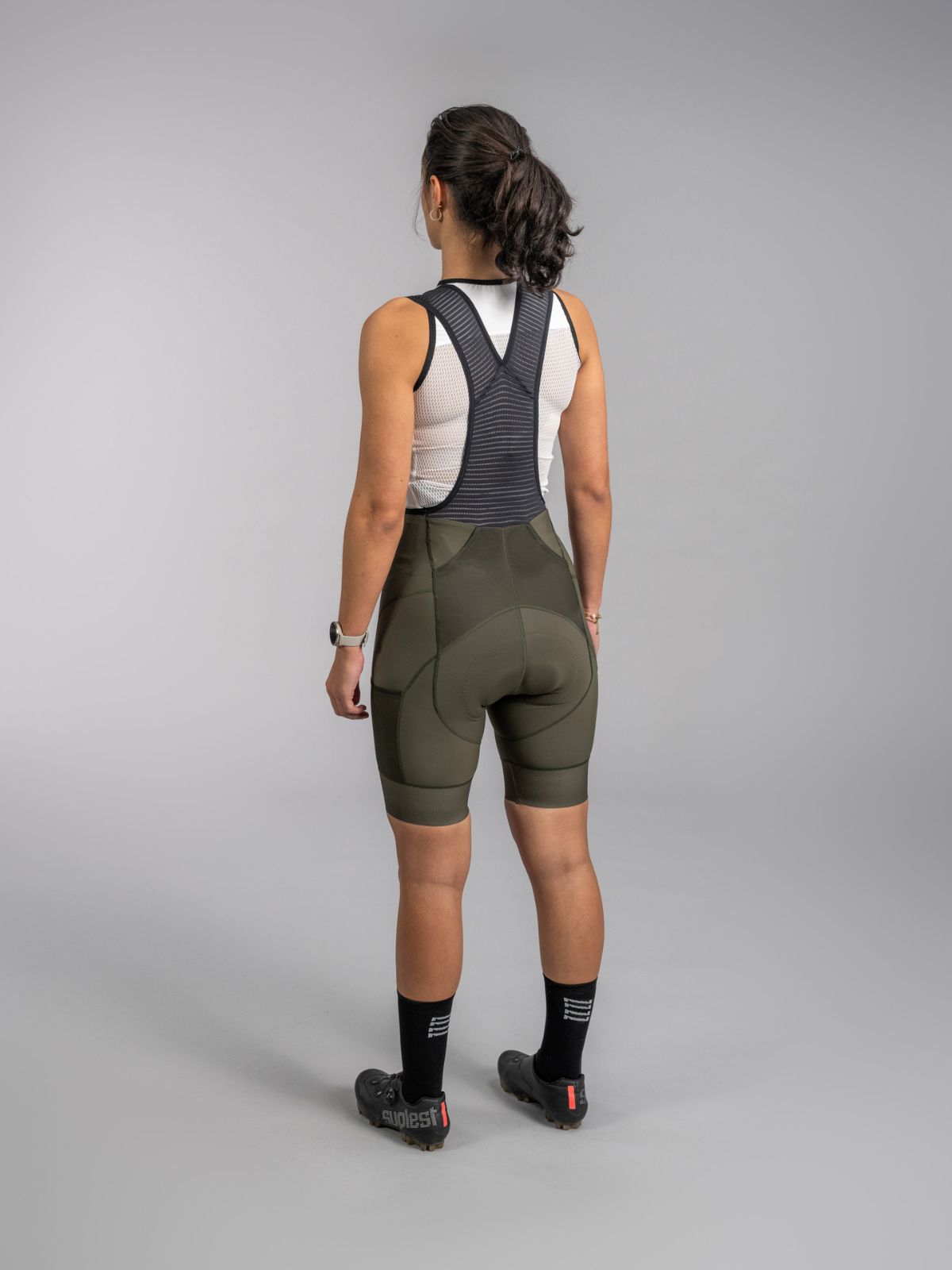 Icon Gravel Women's Bibshorts Olive