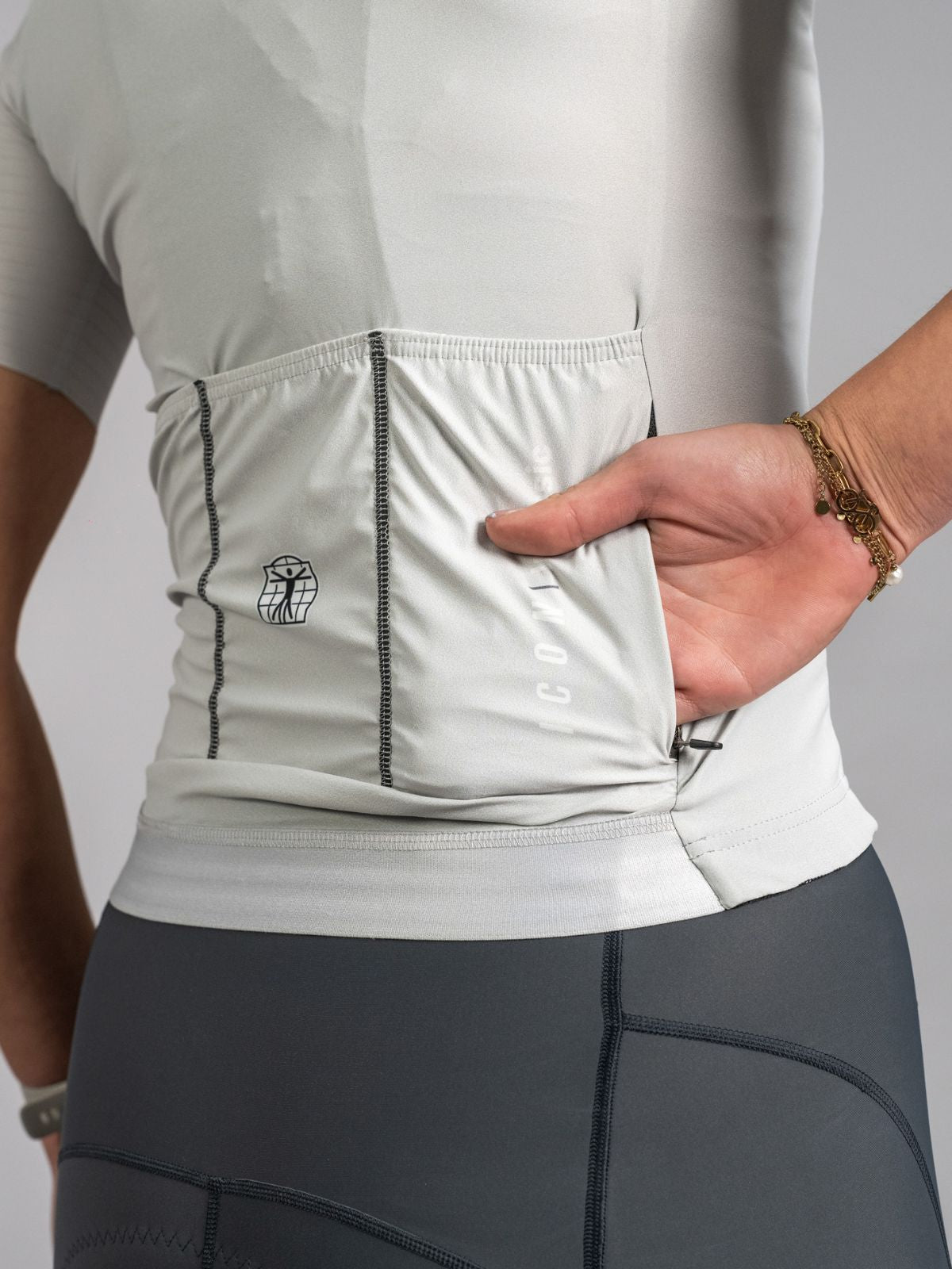 Icon Damen-Trikot Cool Grau