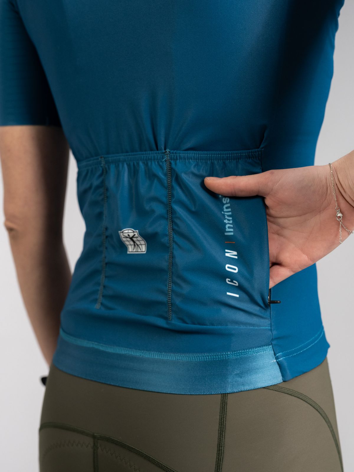 Maillot Icon Petrol Blue para mujeres