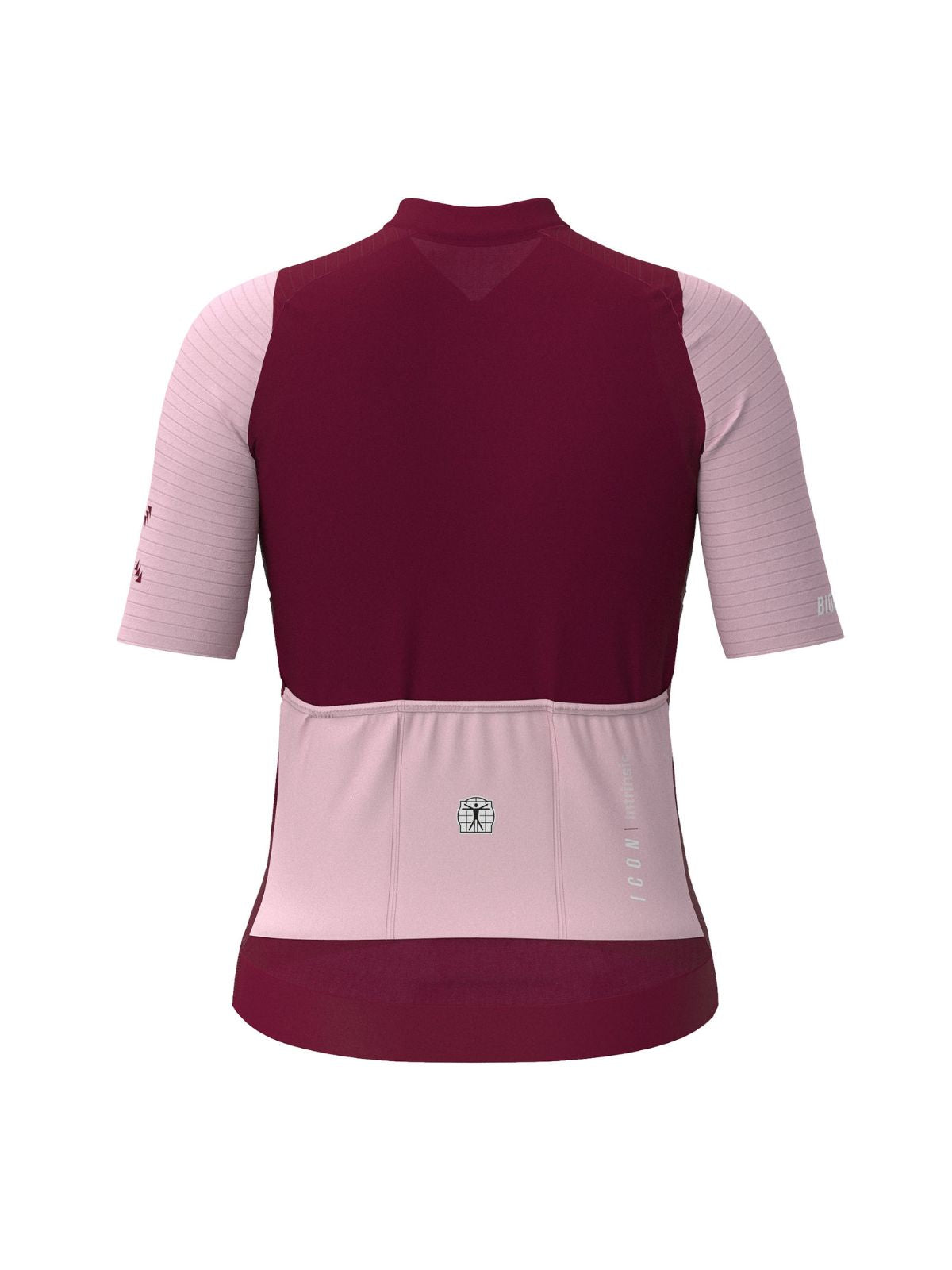 Maillot Icon Bordeaux – Pink para mujeres