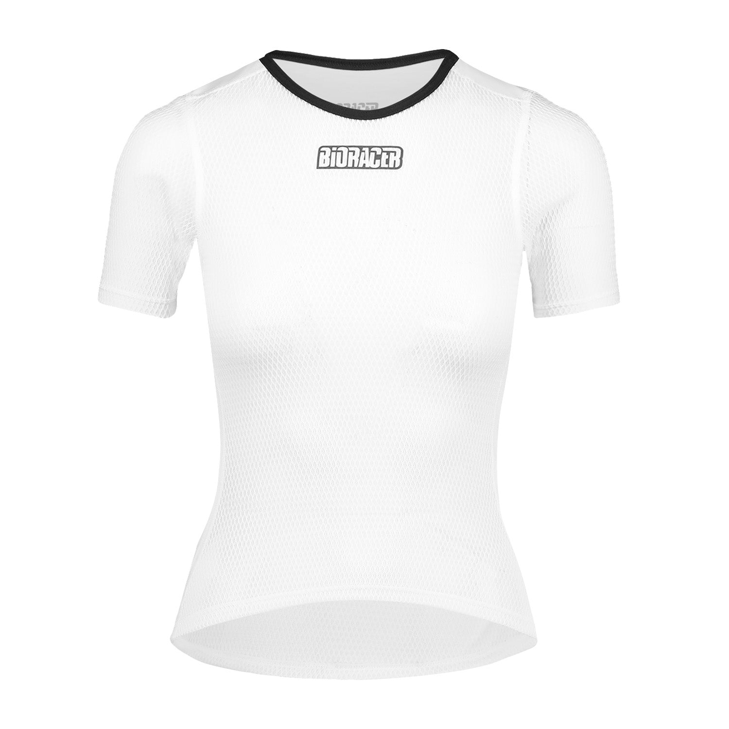 Camiseta interior de manga corta Breeze Blanco para mujeres