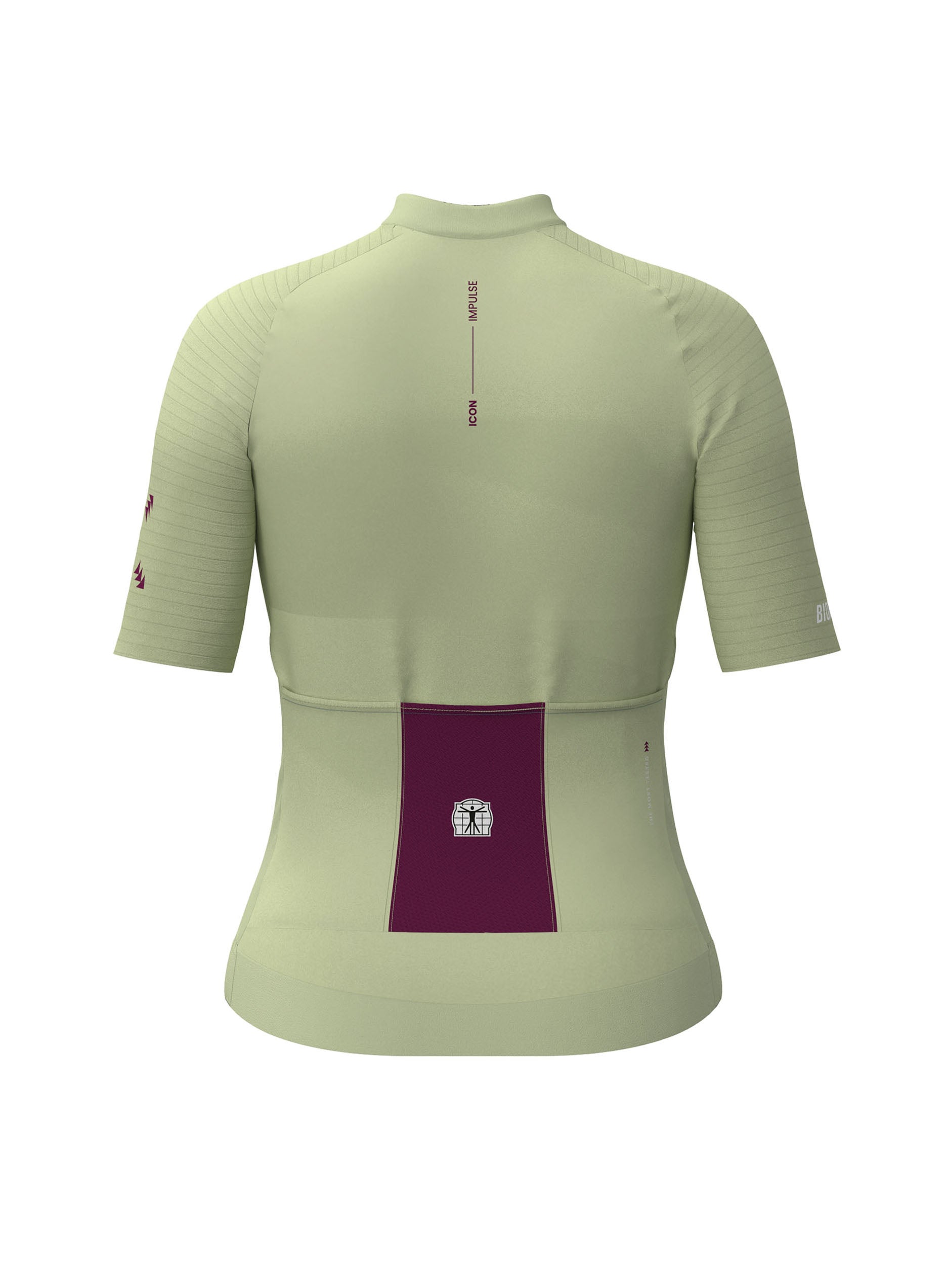 Icon Dames Wielershirt Pistachio Milk