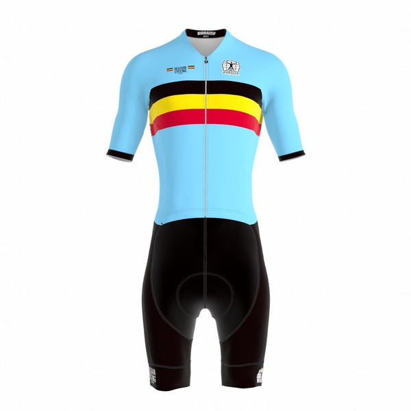 Official Belgian Cycling Icon Road Race Suit front