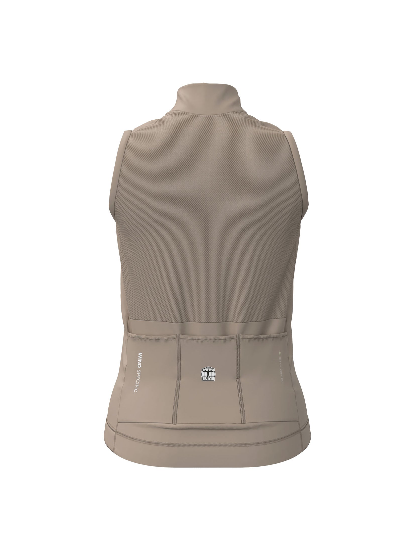 Women's Wind Gilet Sand Storm