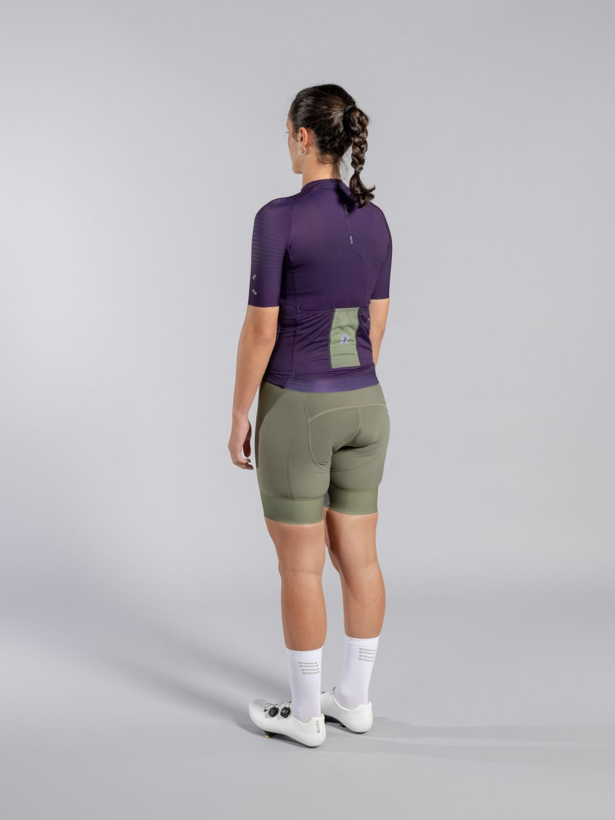 Icon Dames Wielershirt Dark Violet