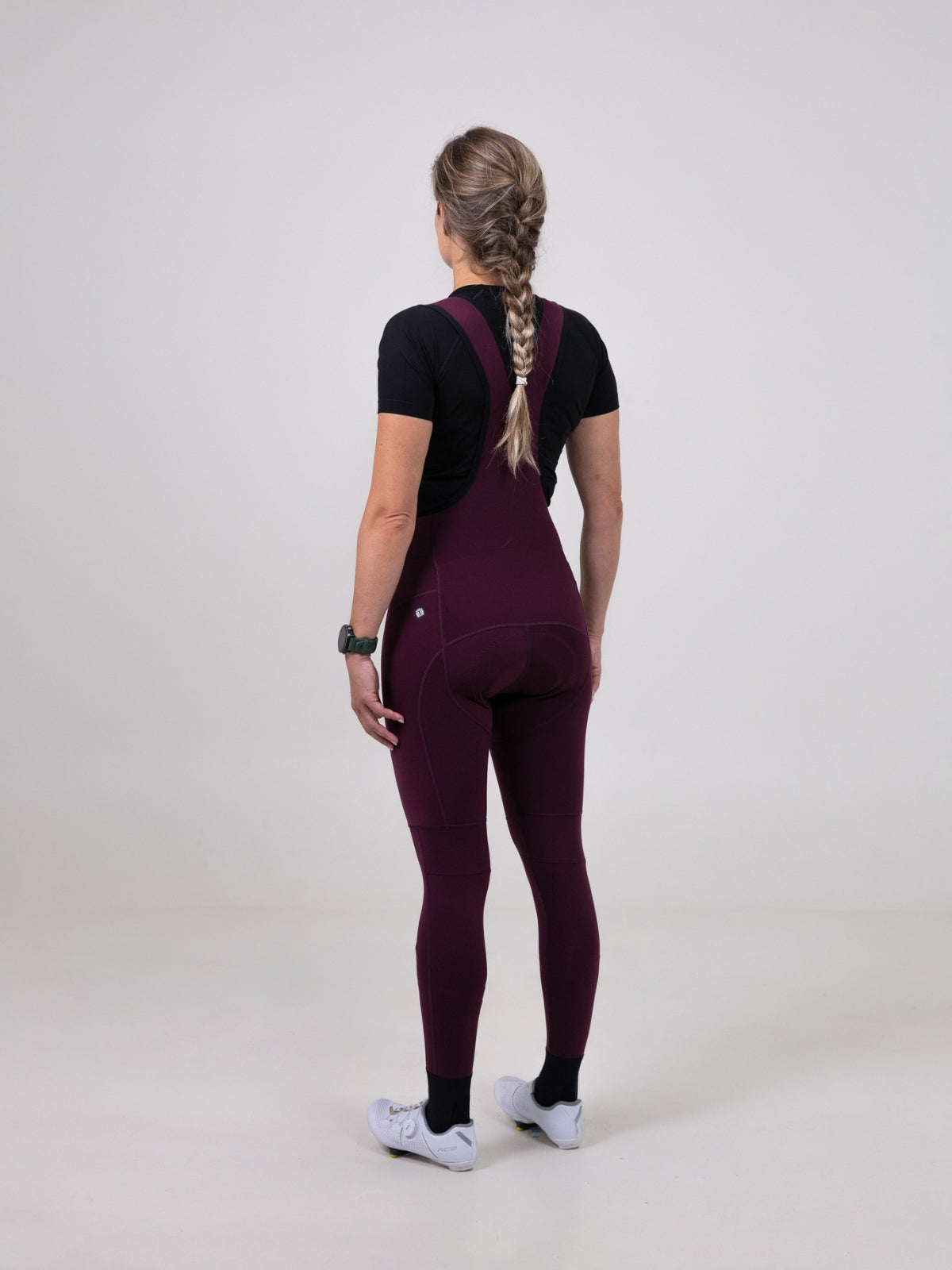 Tempest Light Dames Lange Wielerbroek Wine Red