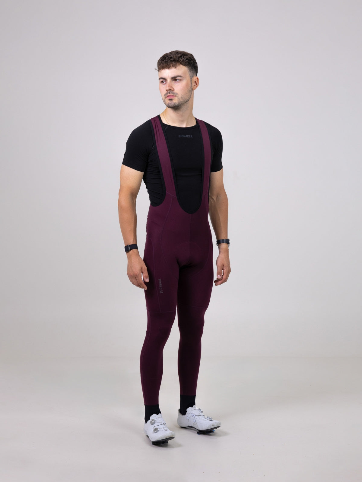 Tempest Light Lange Wielerbroek Wine Red