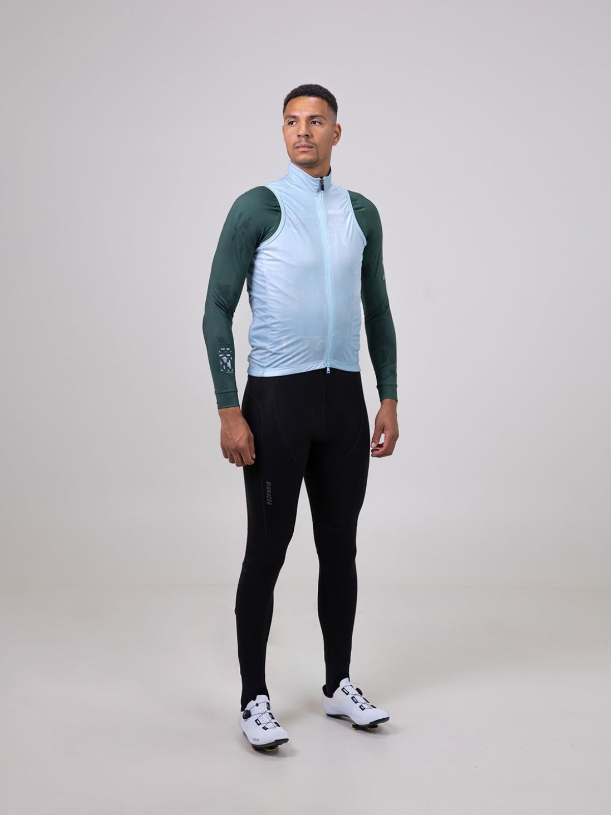Wind Gilet Static Blue