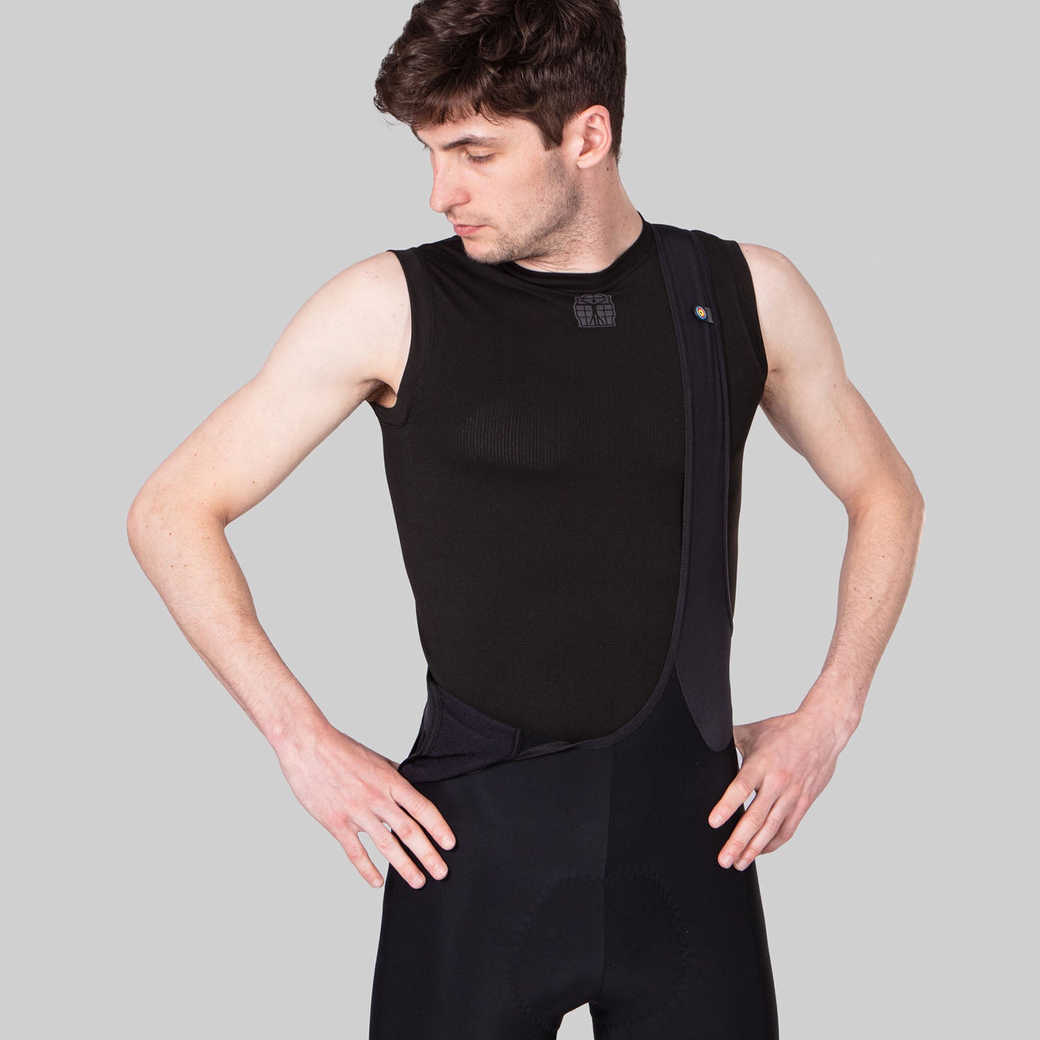 Sleeveless Baselayer Light Black