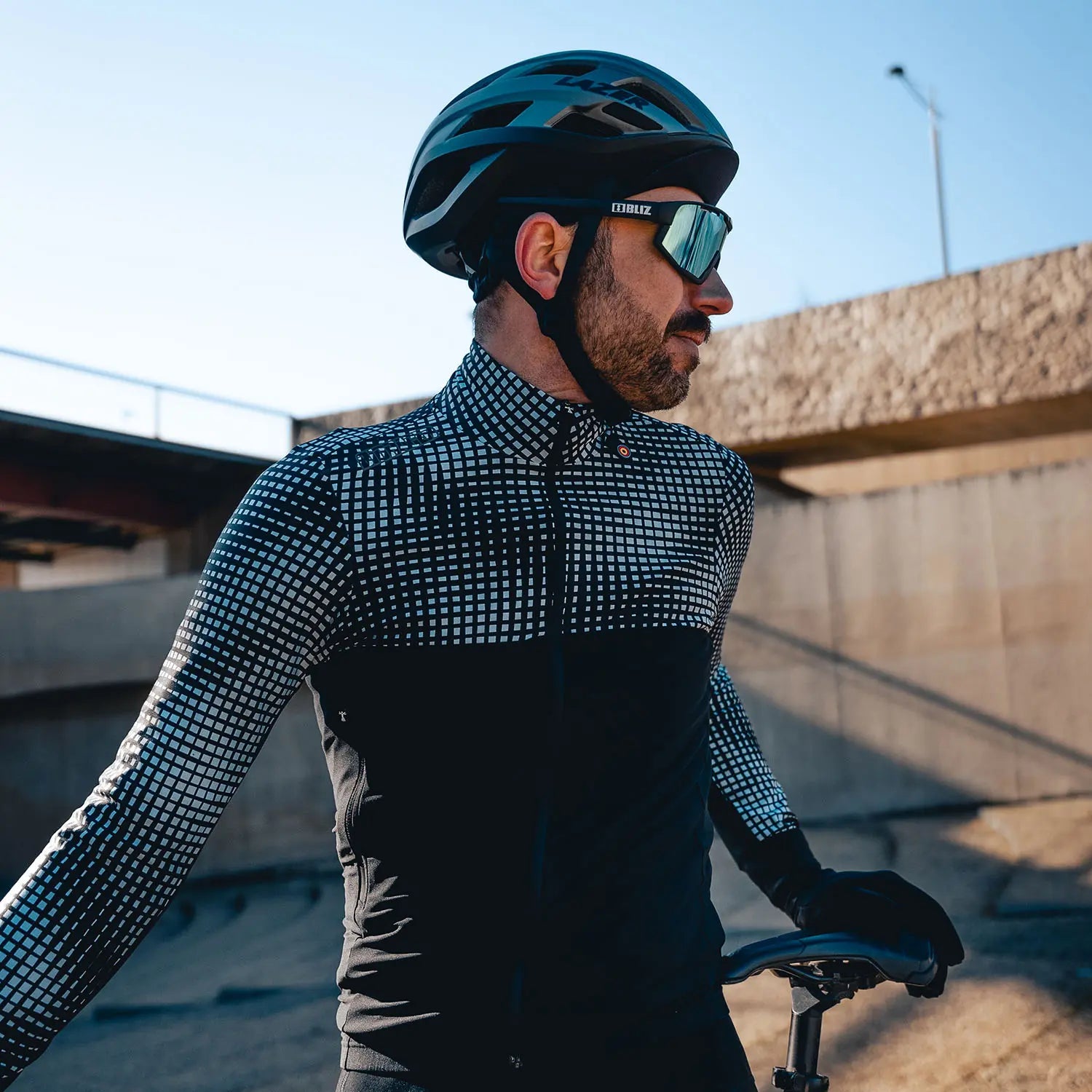 Spitfire Tempest Light Jacket OP Art Blue
