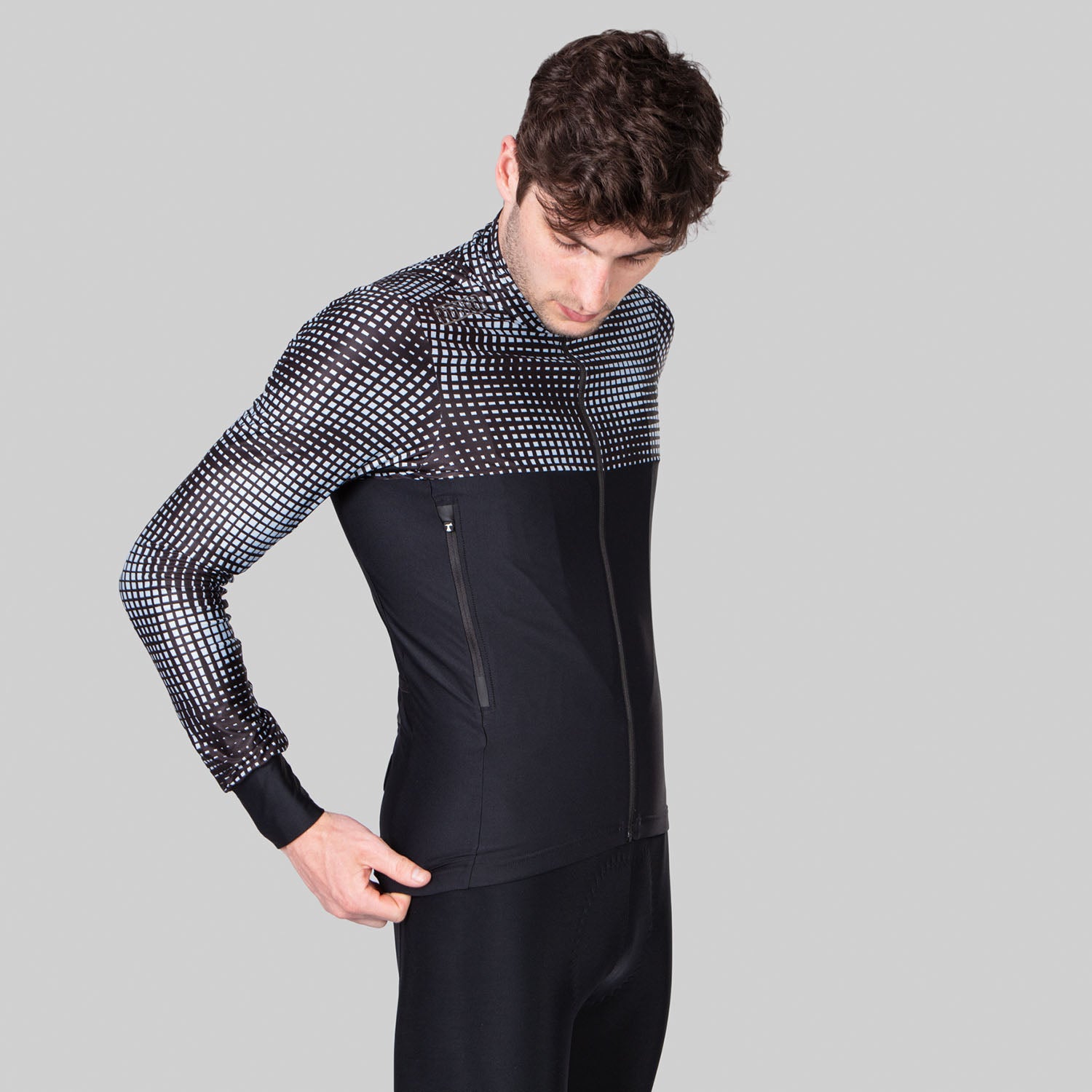 Spitfire Tempest Light Jacket OP Art Blue