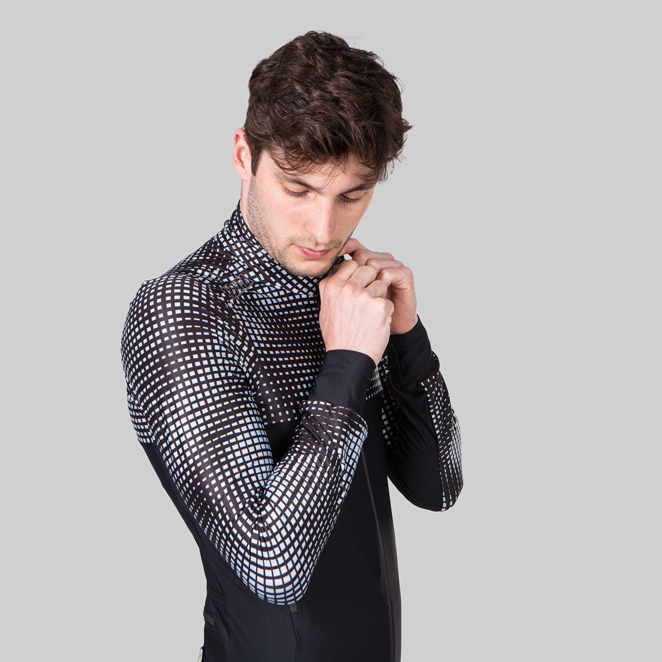 Spitfire Tempest Light Jacket OP Art Blue