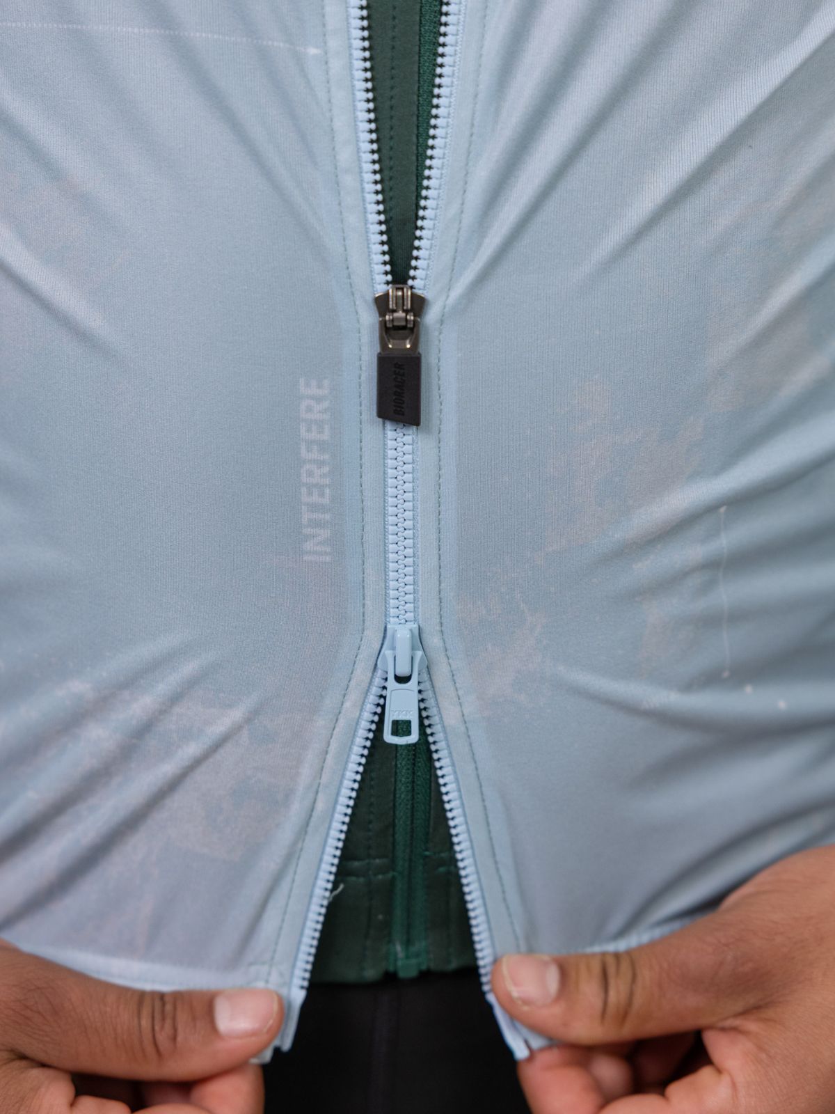 Wind Gilet Static Blue