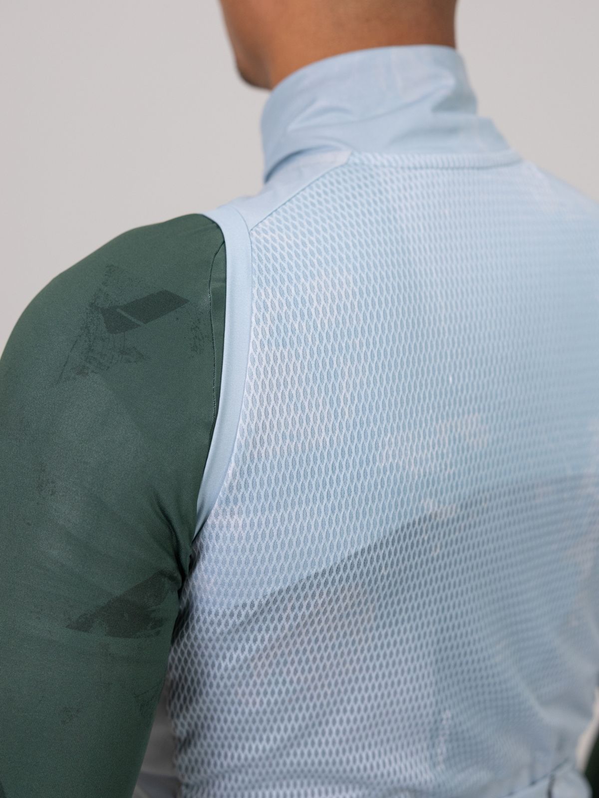 Wind Gilet Static Blue