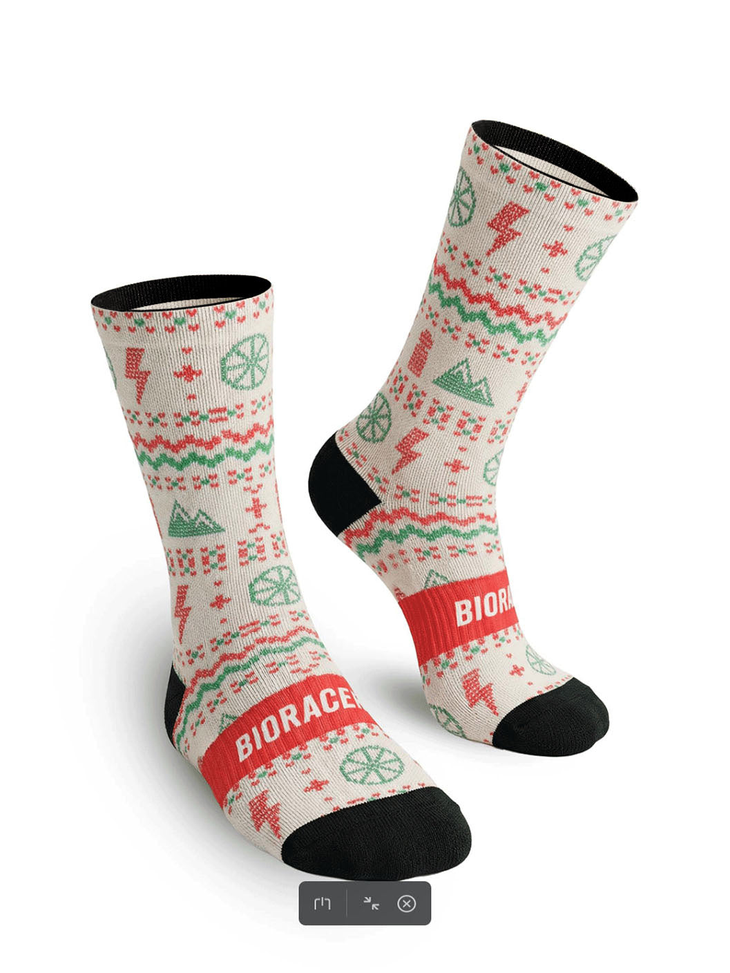 Pair of Christmas Socks - Size 42-46