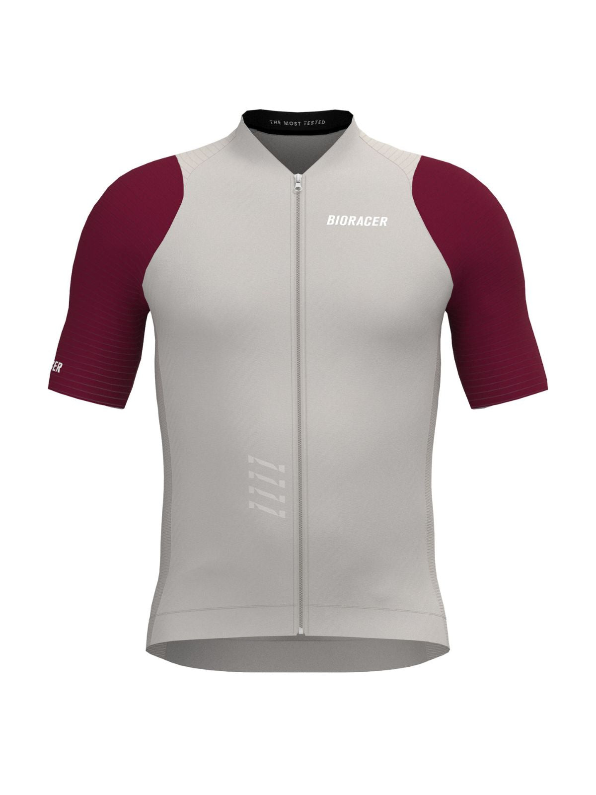 Maillot Icon Gris chaud-Bordeaux