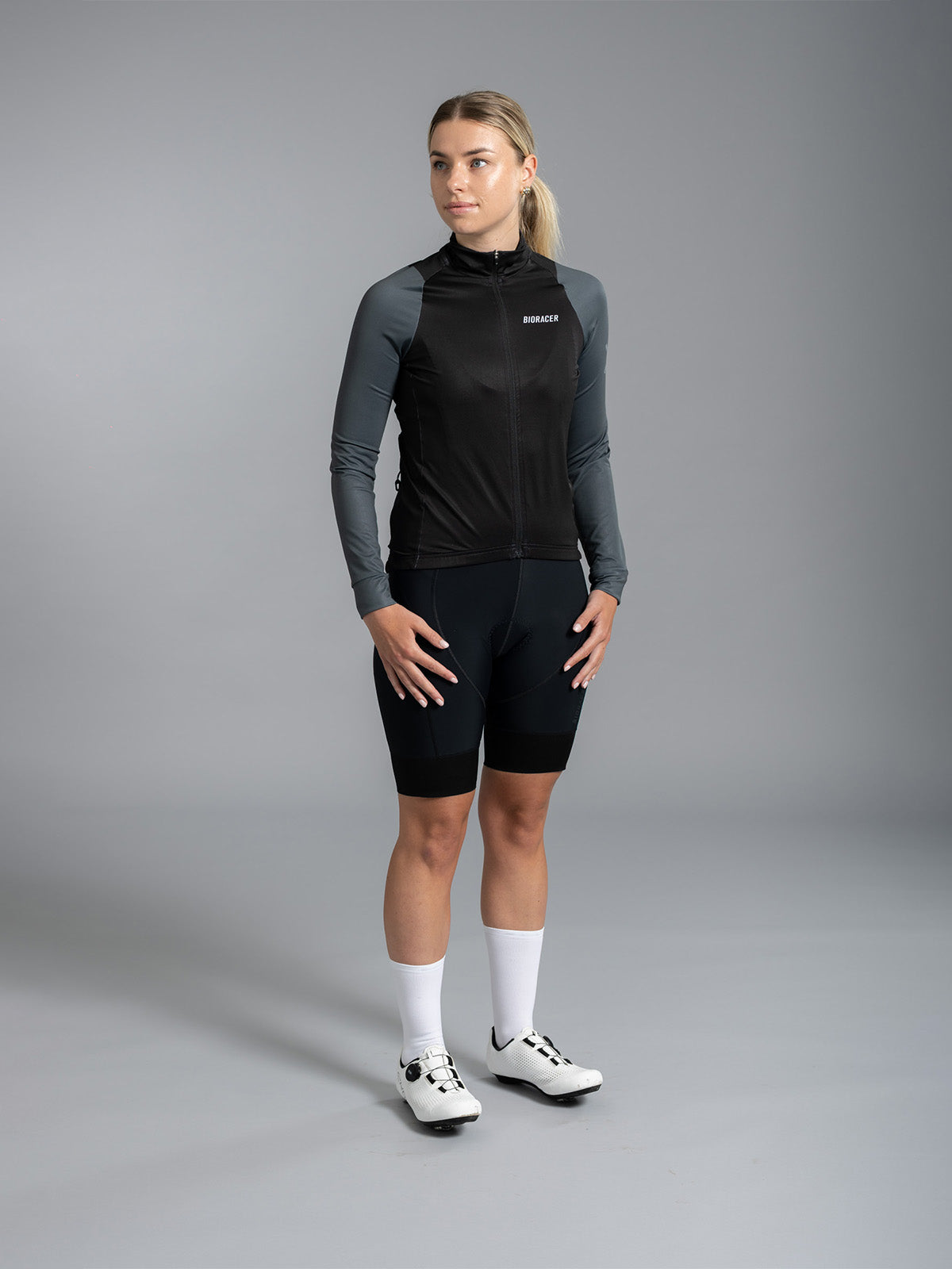 Tempest Light Damenjacke Schwarz - Anthrazit