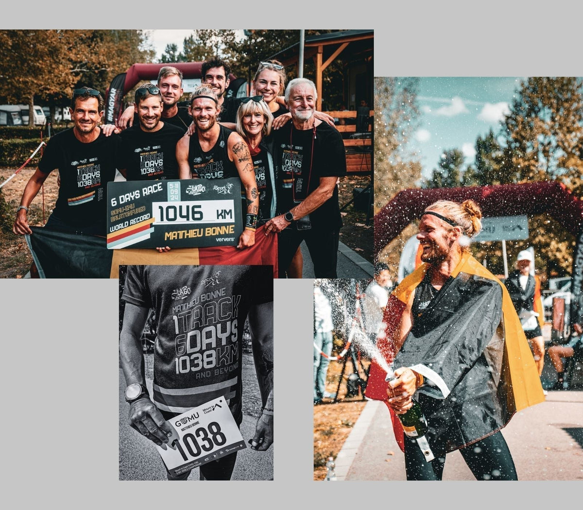 Matthieu Bonne Breaks Historic World Record at the 6 Days Race Ultraru