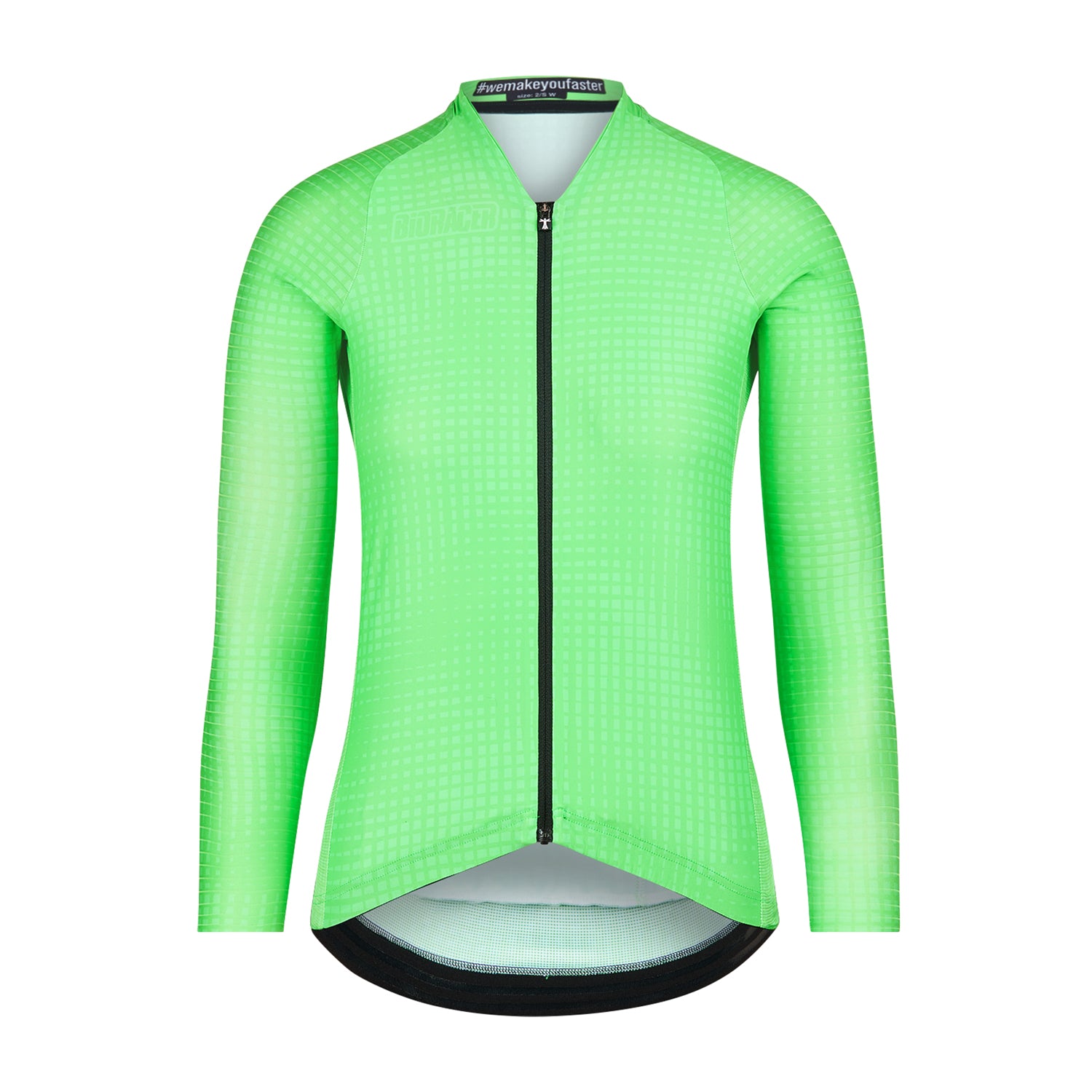 Icon Women's Long Sleeve Jersey Op Art Green
