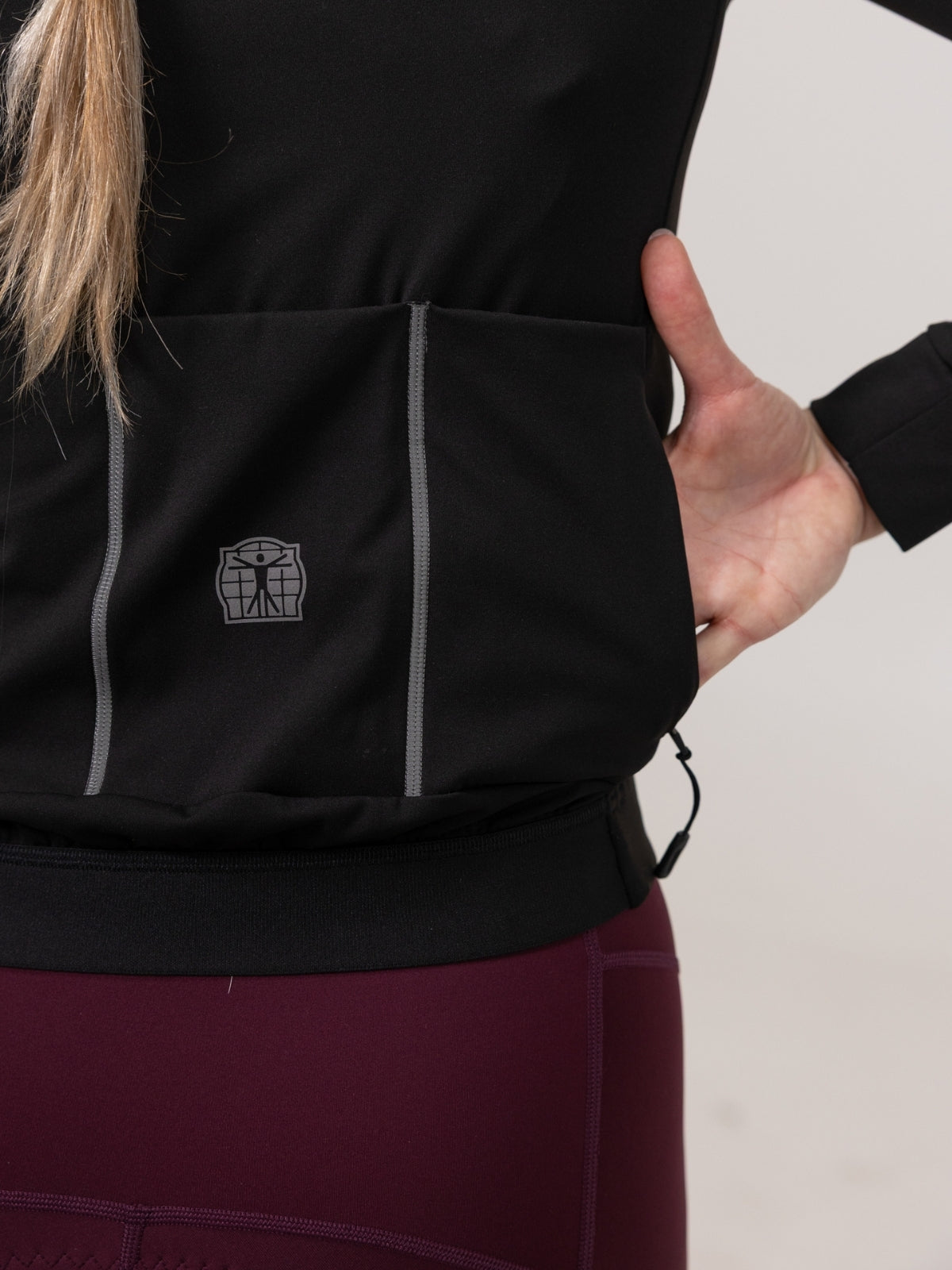 Chaqueta Tempest Light Eclipse Black para mujeres