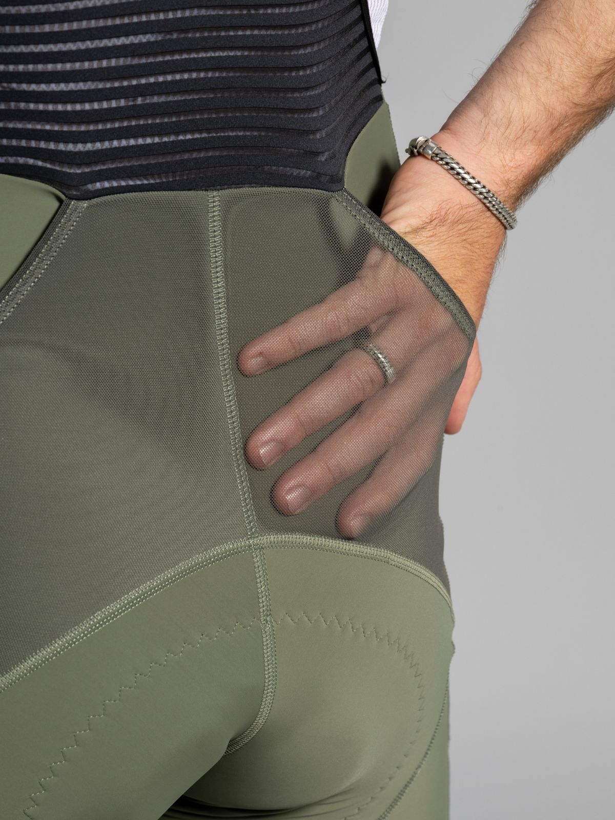 Icon Gravel Wielerbroek Thyme Green