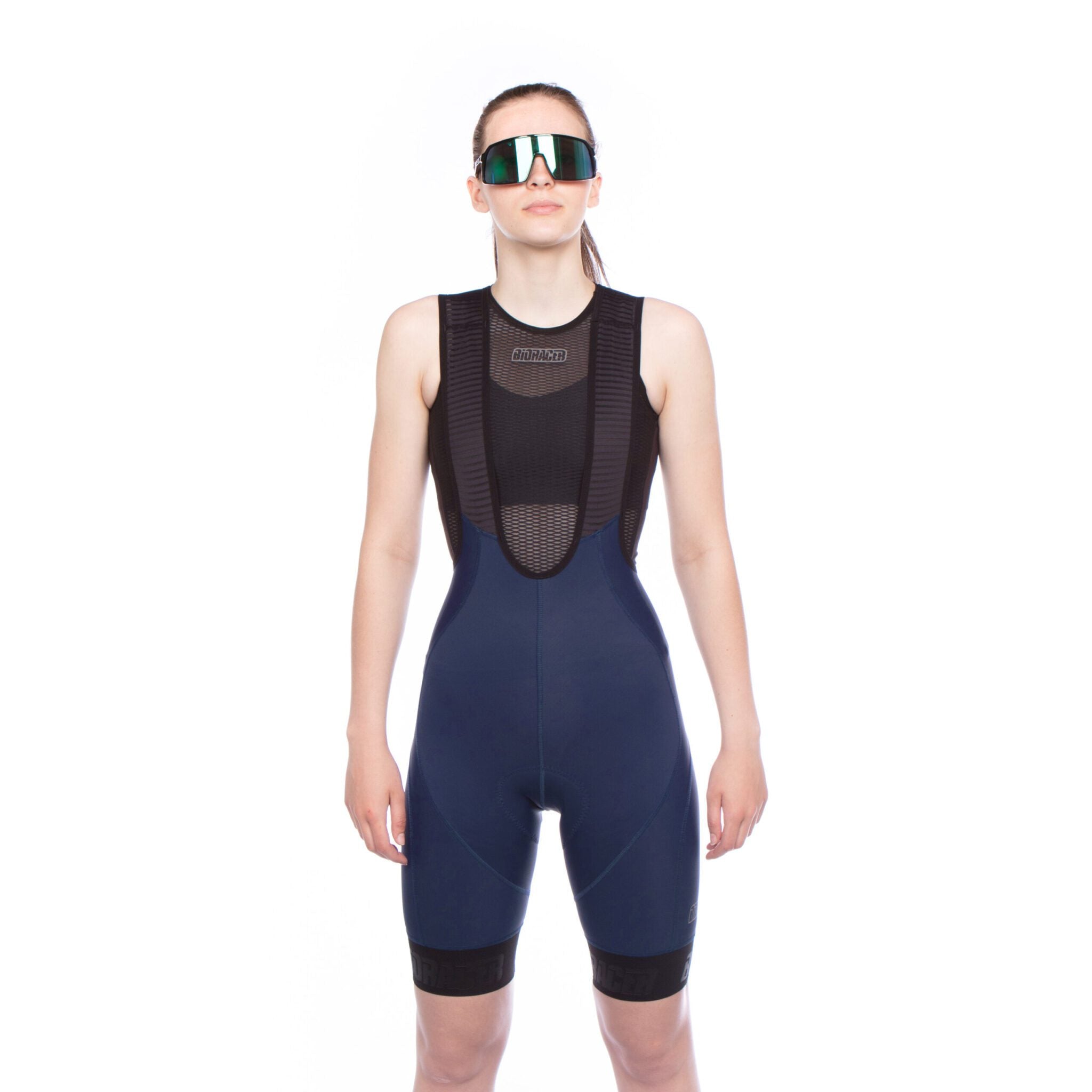 Icon Cargo Bibshorts Women Navy