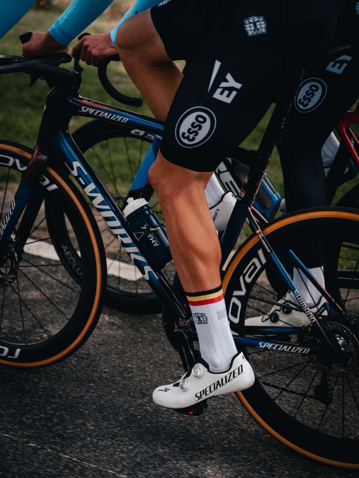Offizielle Belgian Cycling Aero Socken