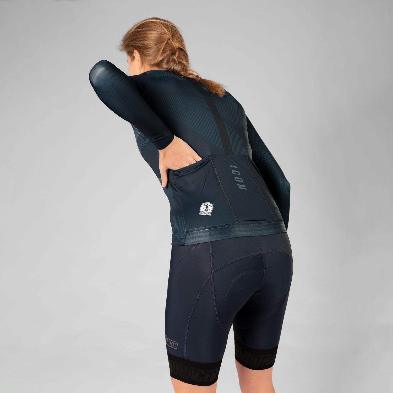 Maillot Icon Manga Larga Mujer Nautica