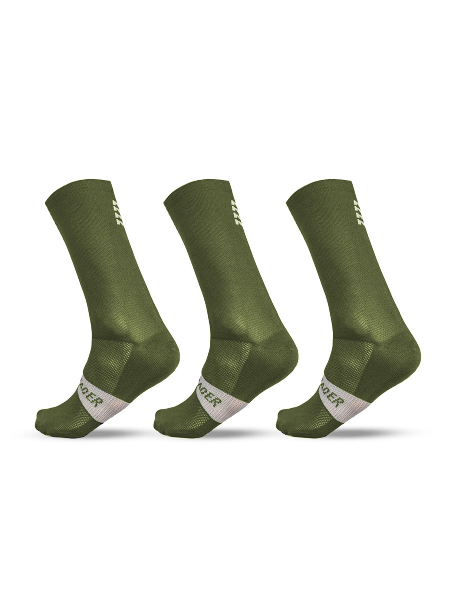 Classic Socks Olive Bundle 3-Pack