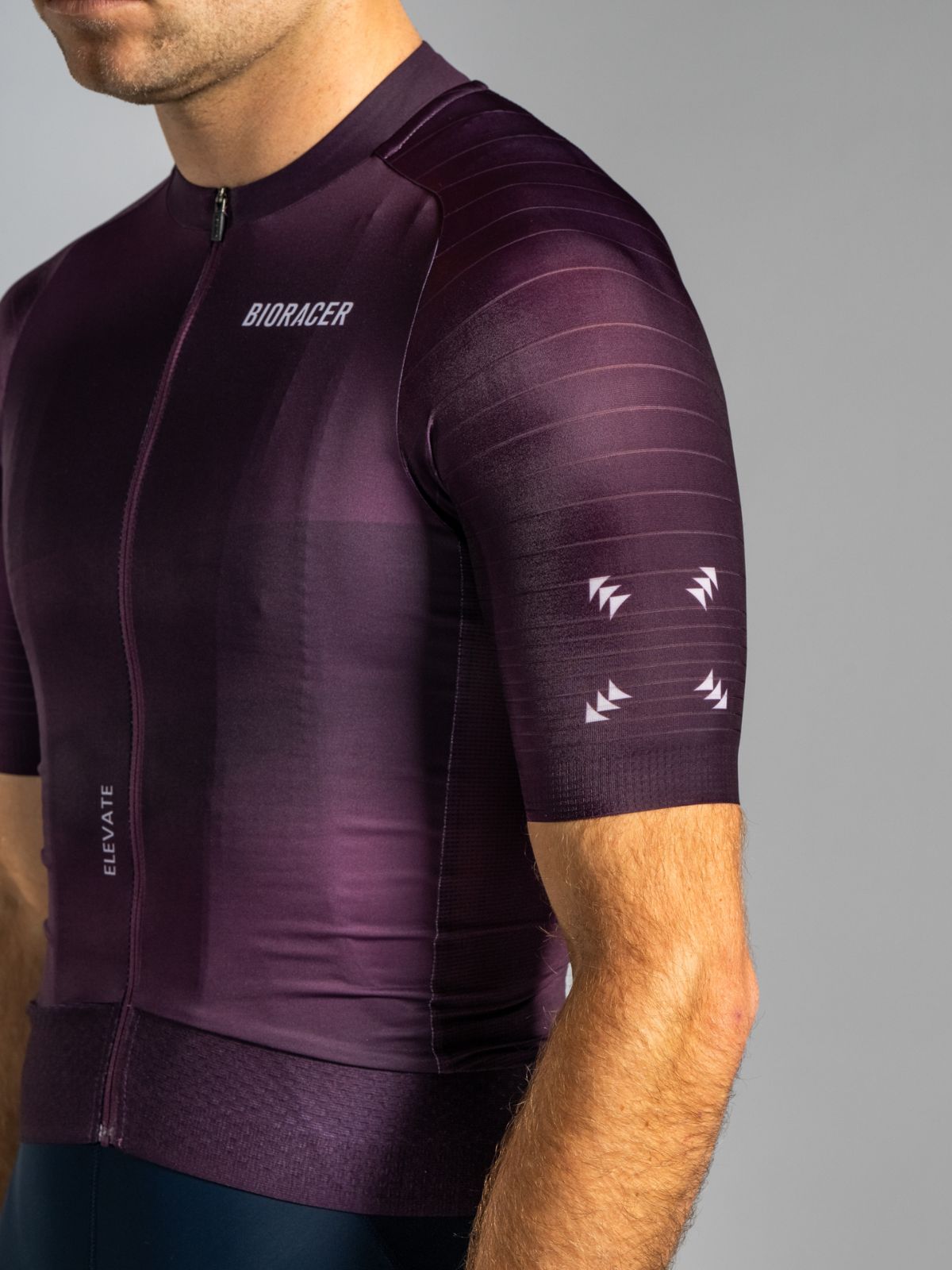 Epic Wielershirt Burgundy Red